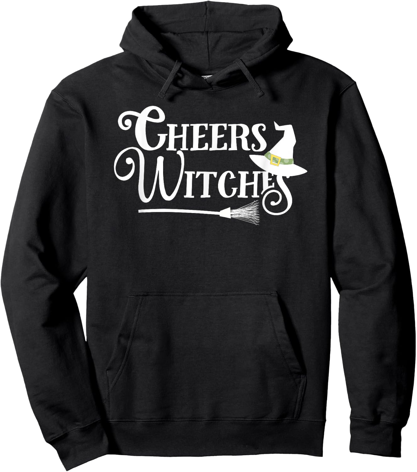 Cheers Witches! - Fun Witch Halloween Shirt Hoodie - Hoodie | Black