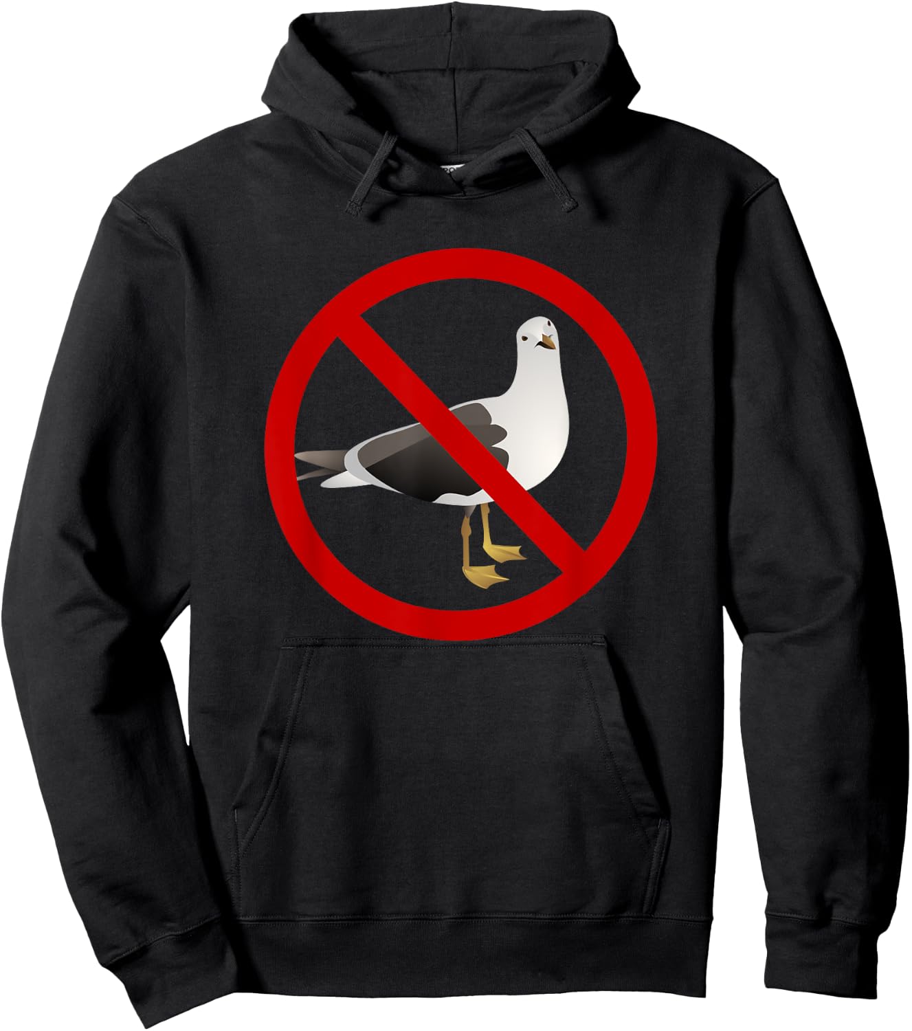 I Hate Seagulls Hoodie - Hoodie | Black