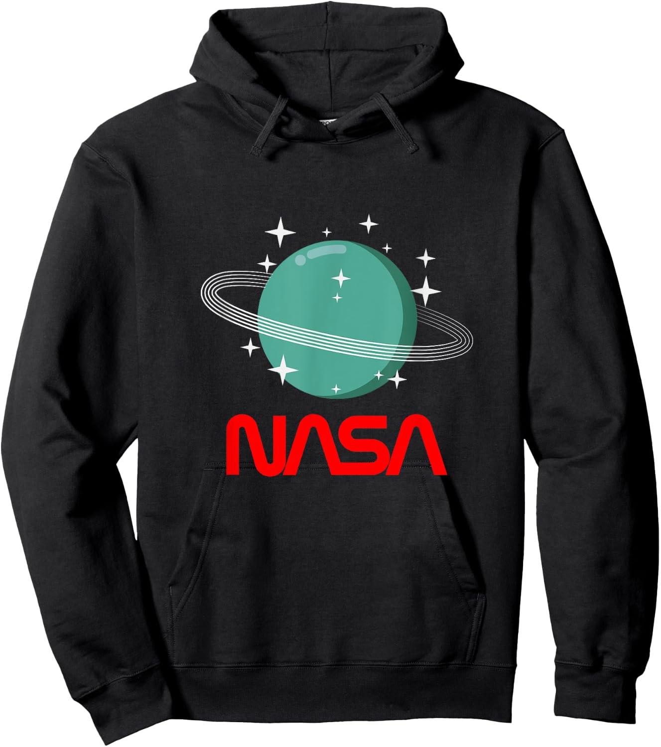 Nasa Shirt Vintage Space Astronomy Planets Galaxy Universe Hoodie - Hoodie | Black