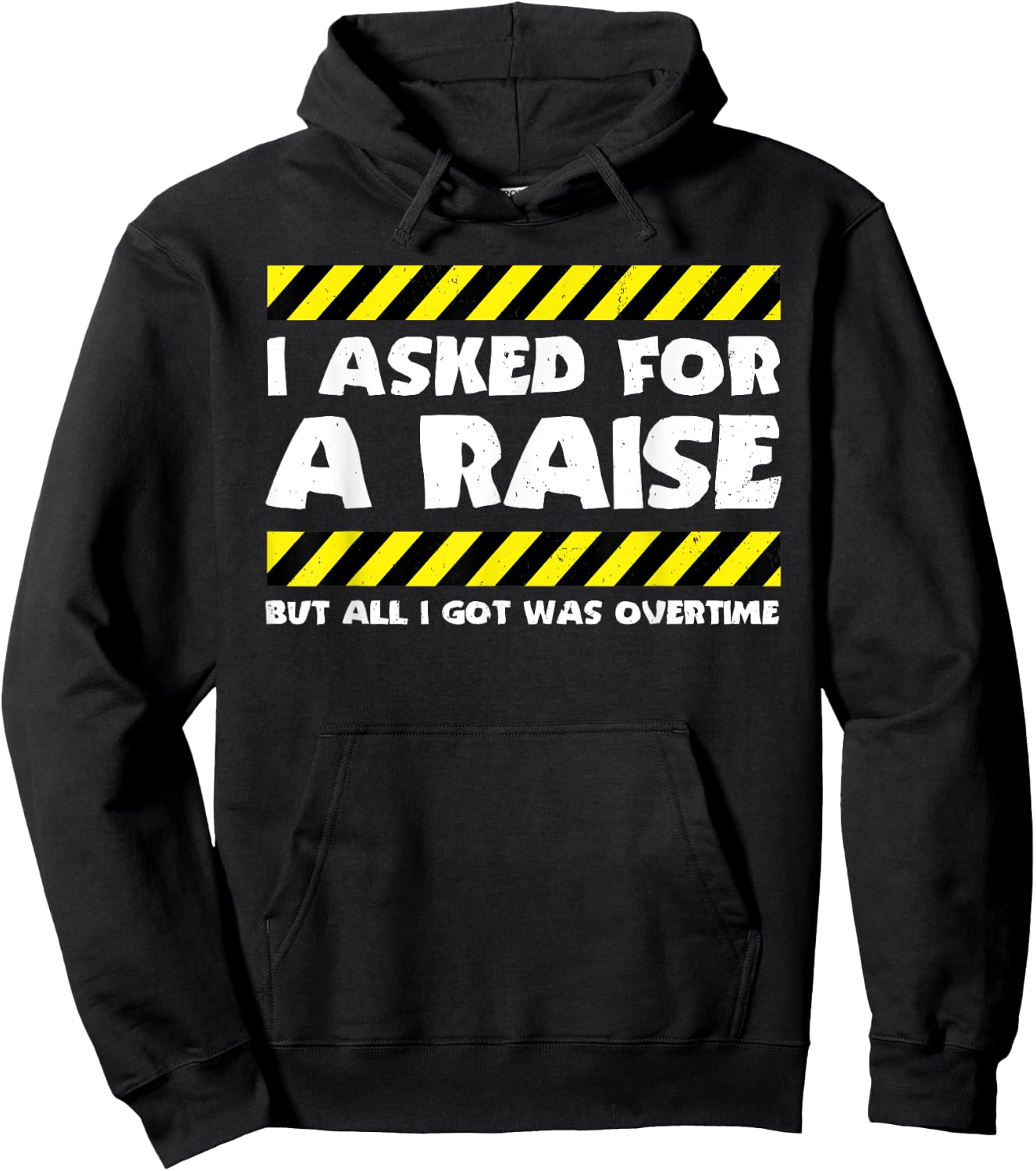 Funny Work Meme - Working Overtime - Funny Factory Worker Hoodie - Hoodie | Black
