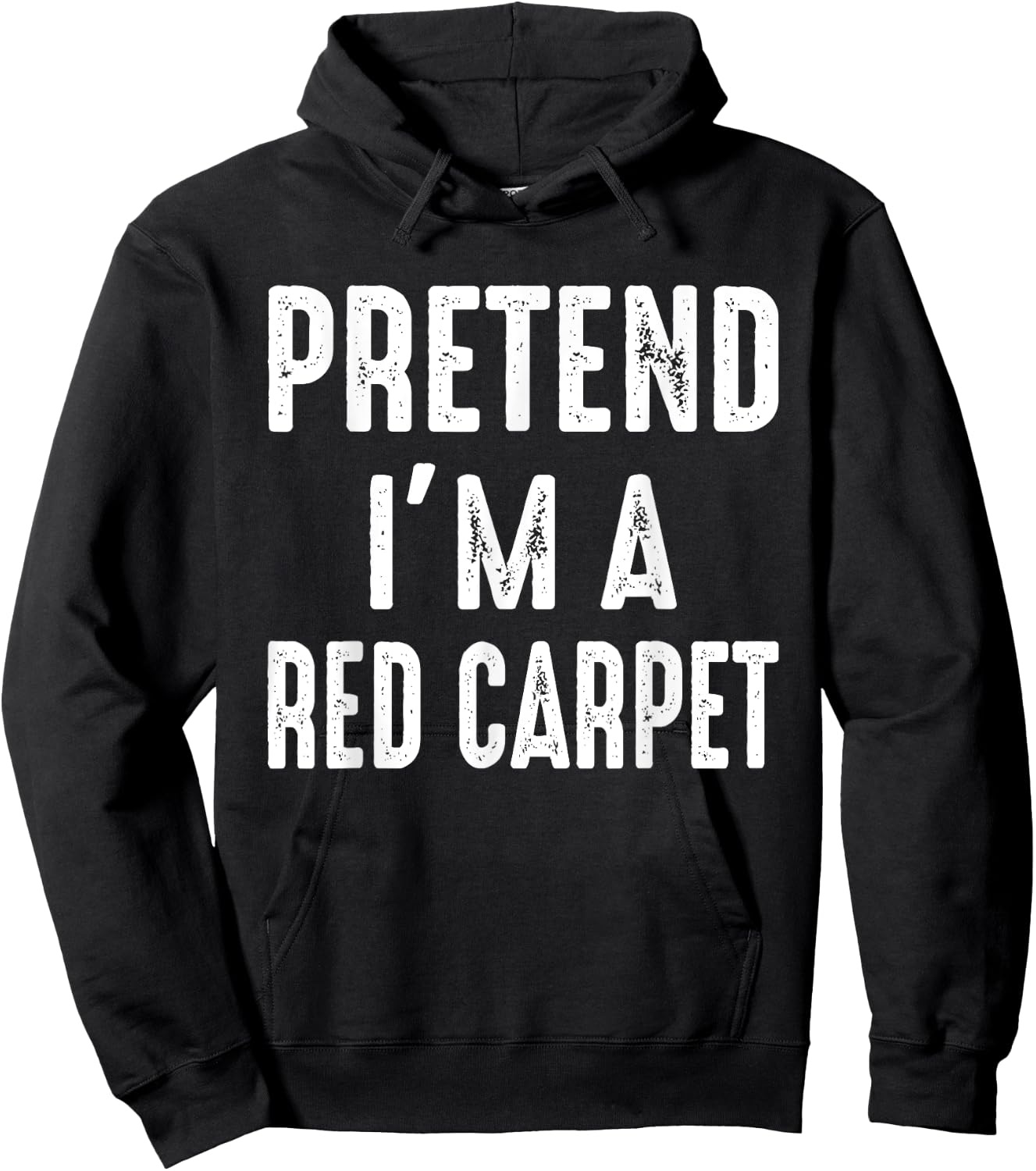 Pretend I'm A Red Carpet Family Matching Halloween Costume Hoodie - Hoodie | Black