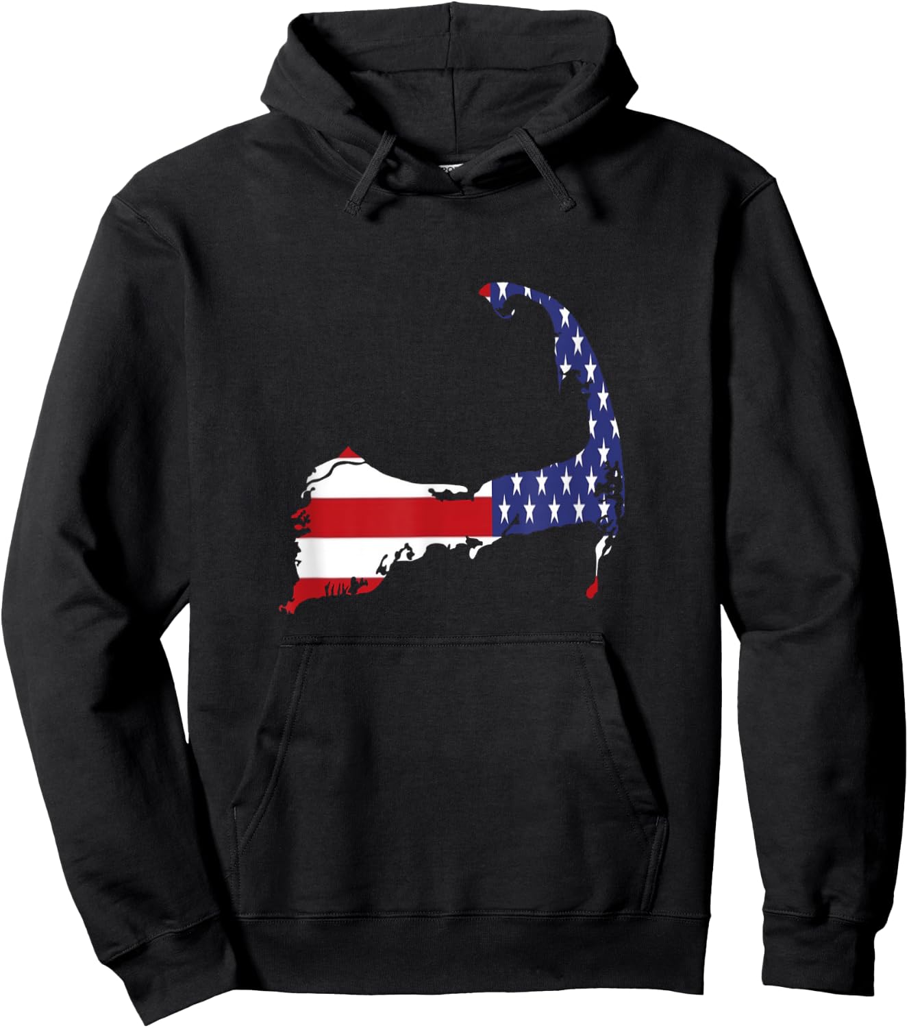 USA Cape Cod Hoodie - Hoodie | Black