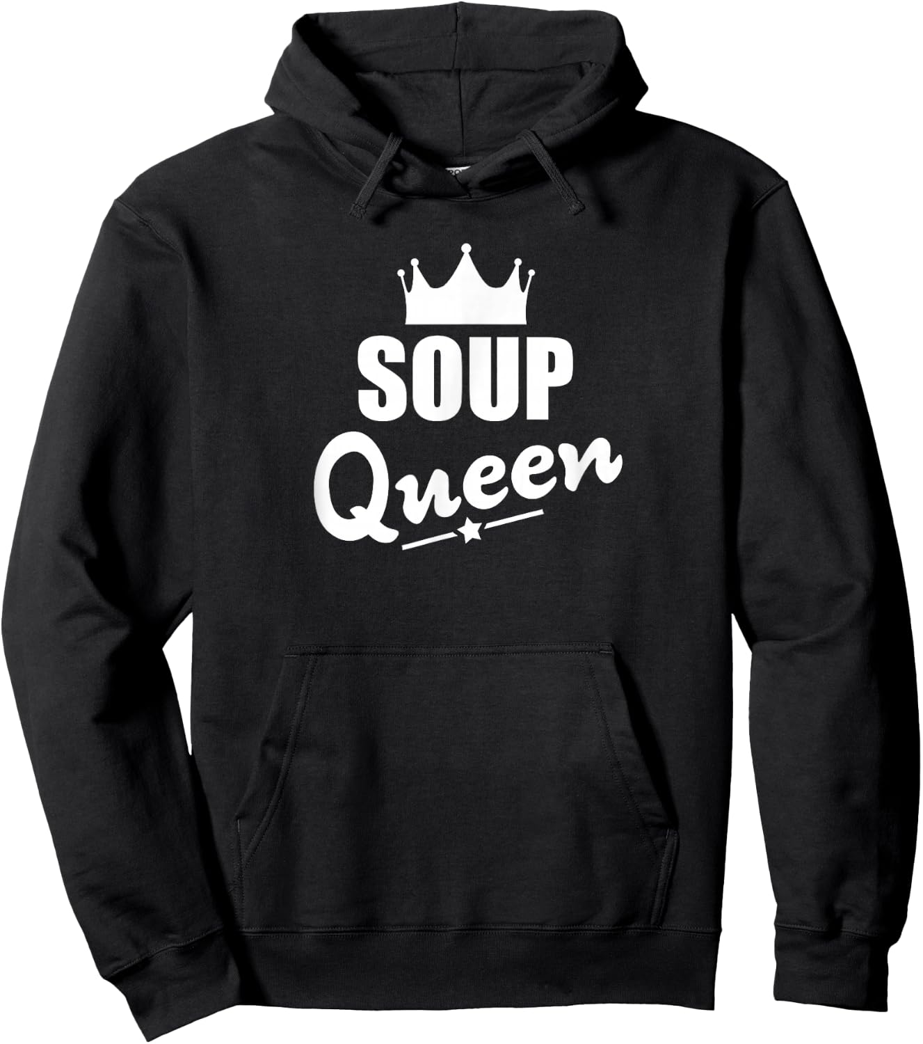 Soup Queen Shirt - Funny Soup Hoodie - Hoodie | Black