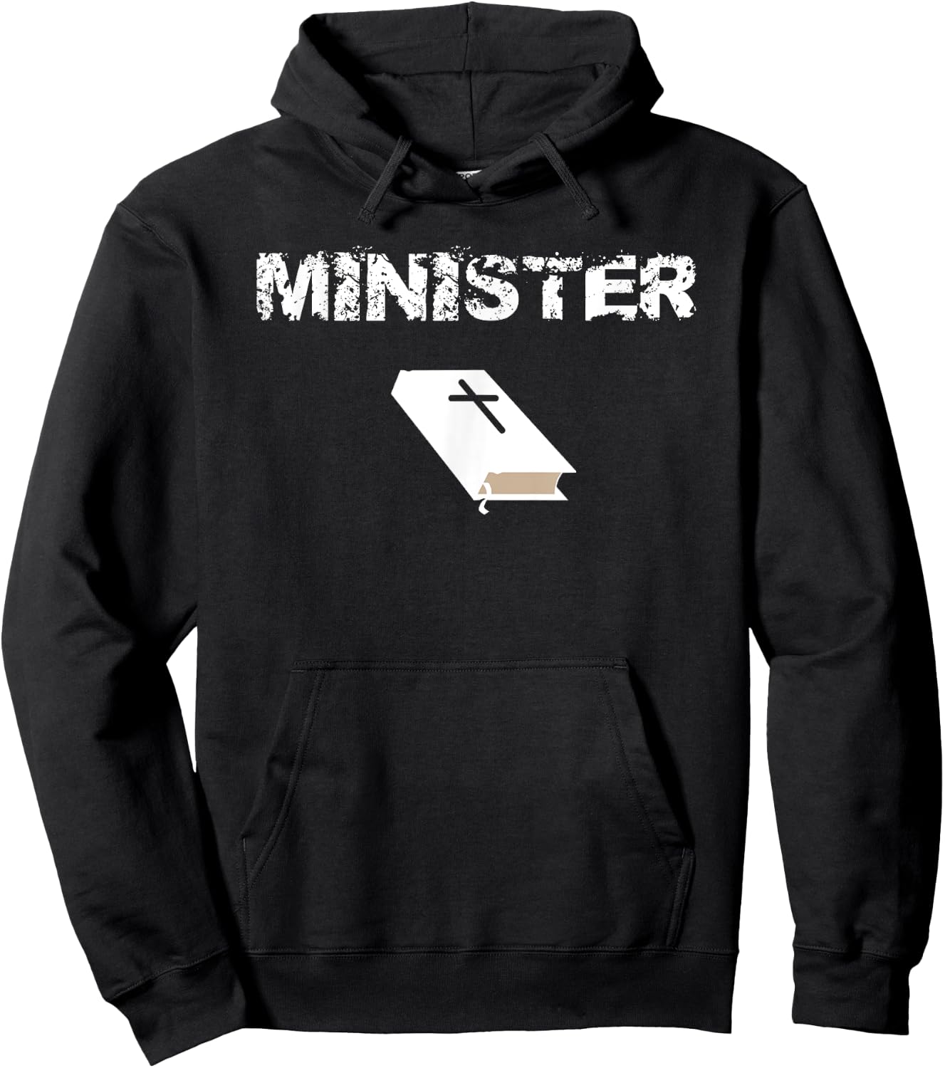 Ordained Minister T Shirt Clergy Pastoral T Shirt Gift Hoodie - Hoodie | Black