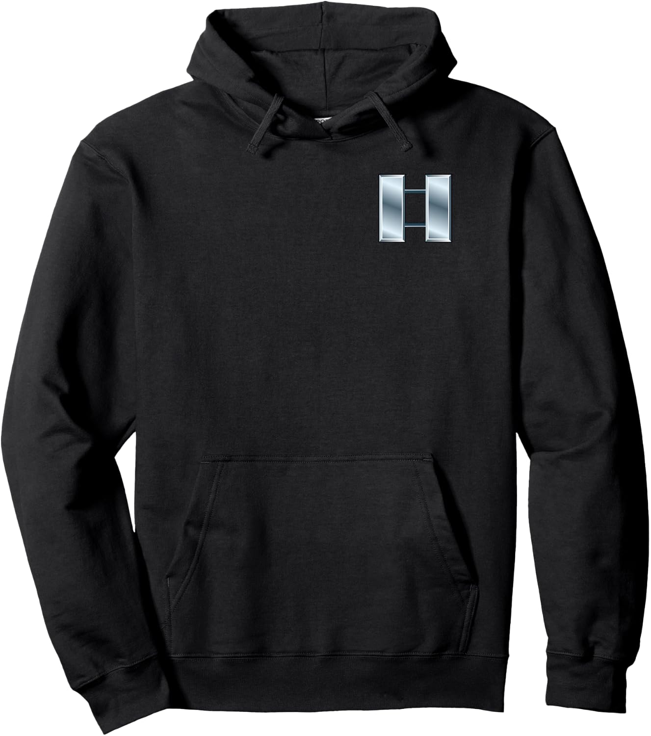 US Army Rank - Captain (O-3) - CPT Chest Hoodie - Hoodie | Black