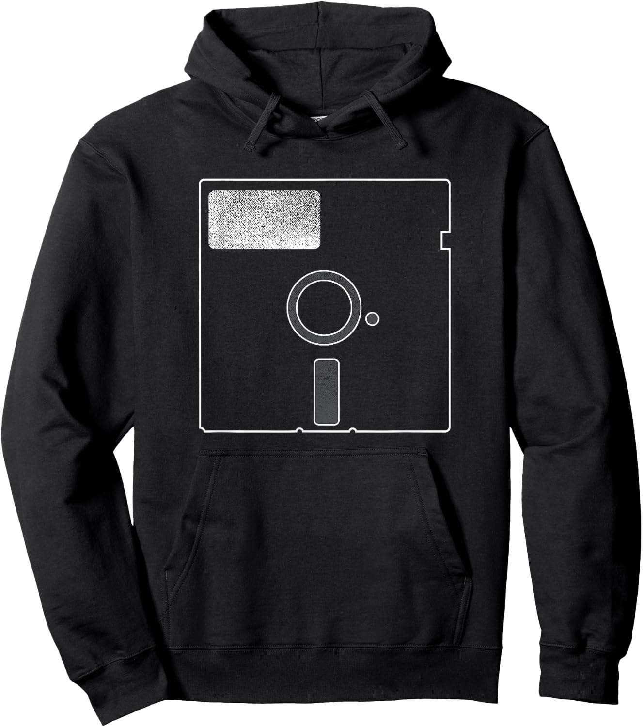 Floppy Disk Hoodie - Hoodie | Black