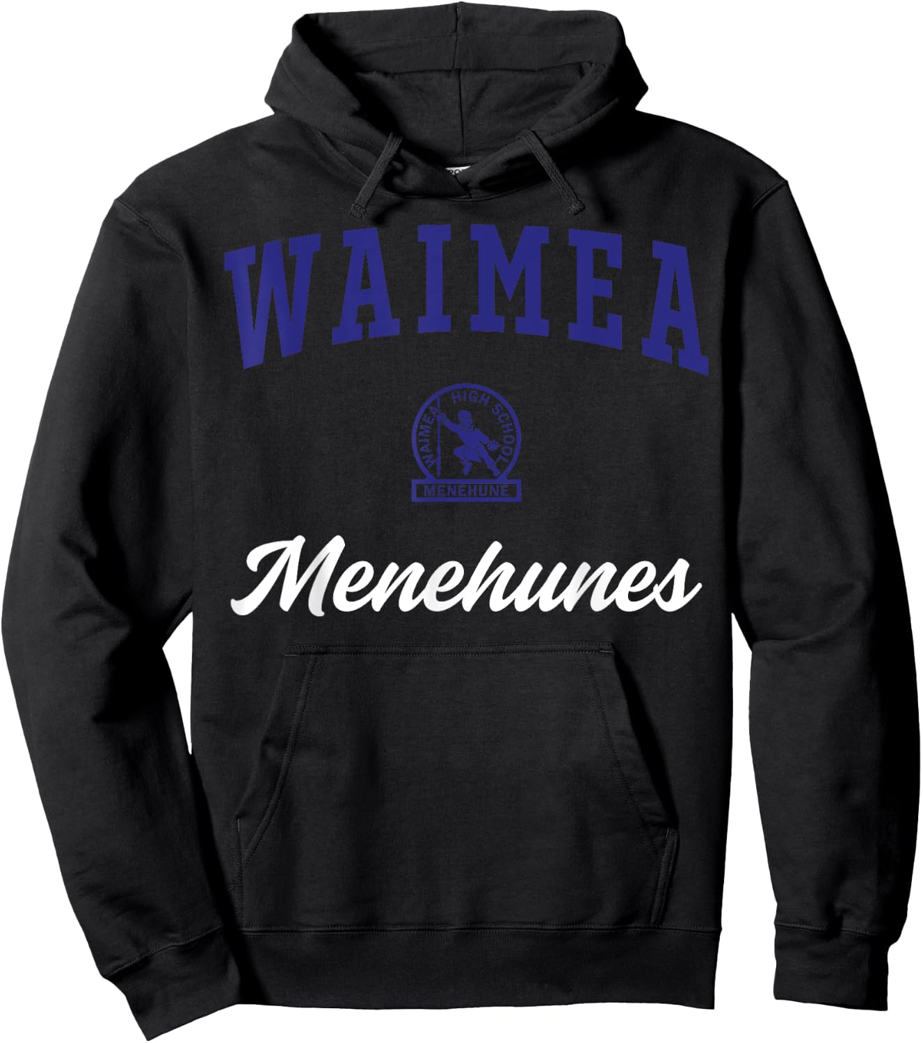 Waimea High School Menehunes Hoodie - Hoodie | Black
