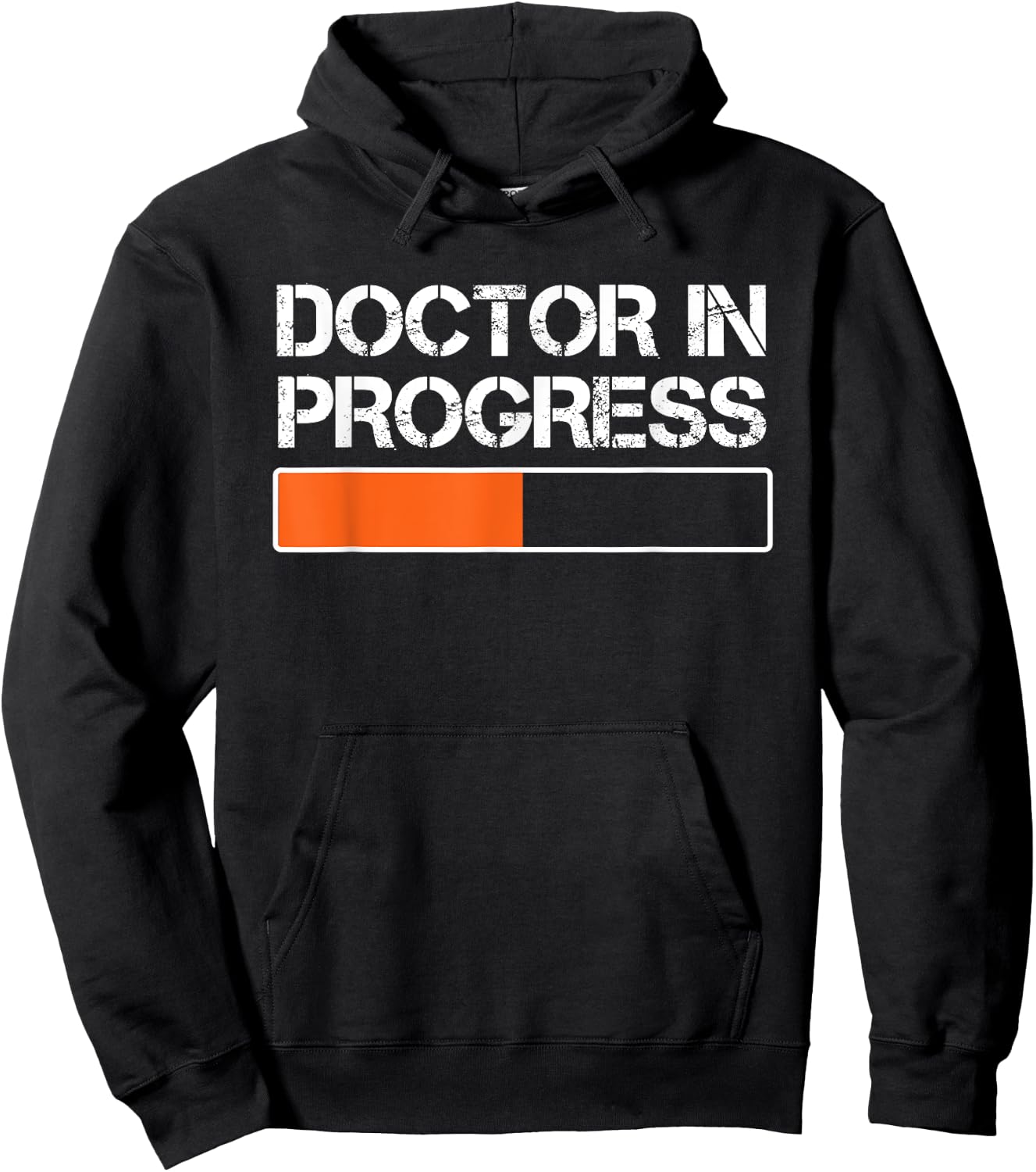 Doctor In Progress Funny Med School Student Hoodie - Hoodie | Black