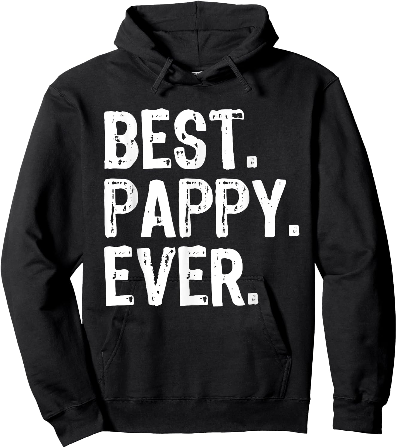 Best Pappy Ever Funny Cool Hoodie - Hoodie | Black