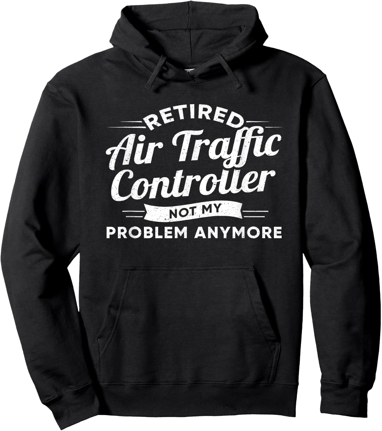 Air Traffic Controller Retirement Flight Controller Hoodie - Hoodie | Black
