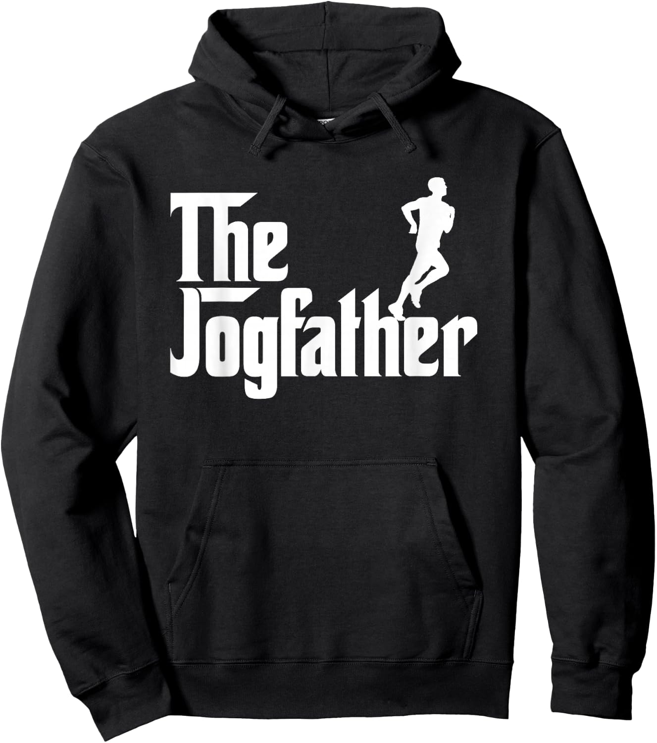 The Jog Father Funny Jogging Shirt Cool Runner Gifts Hoodie - Hoodie | Black