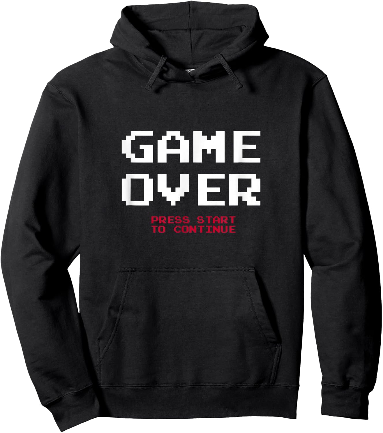 Gamer GAME OVER Hoodie - Hoodie | Black