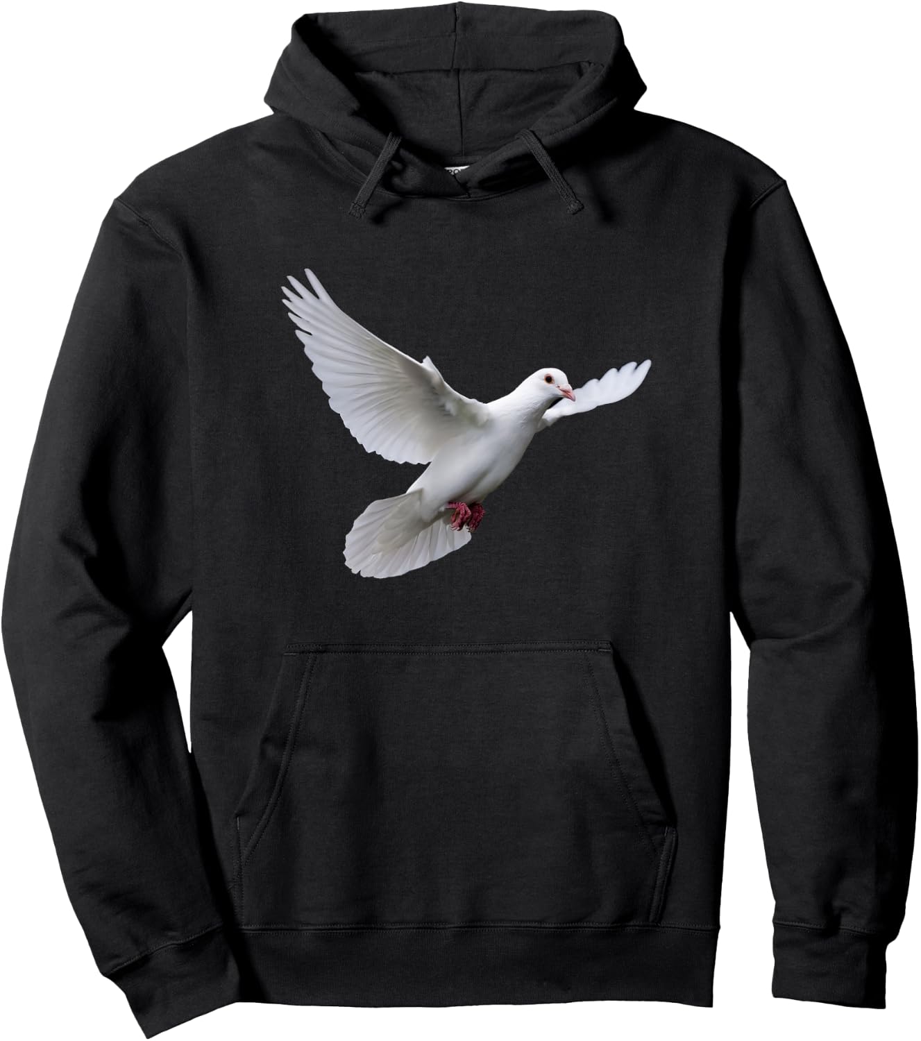 White dove Hoodie - Hoodie | Black