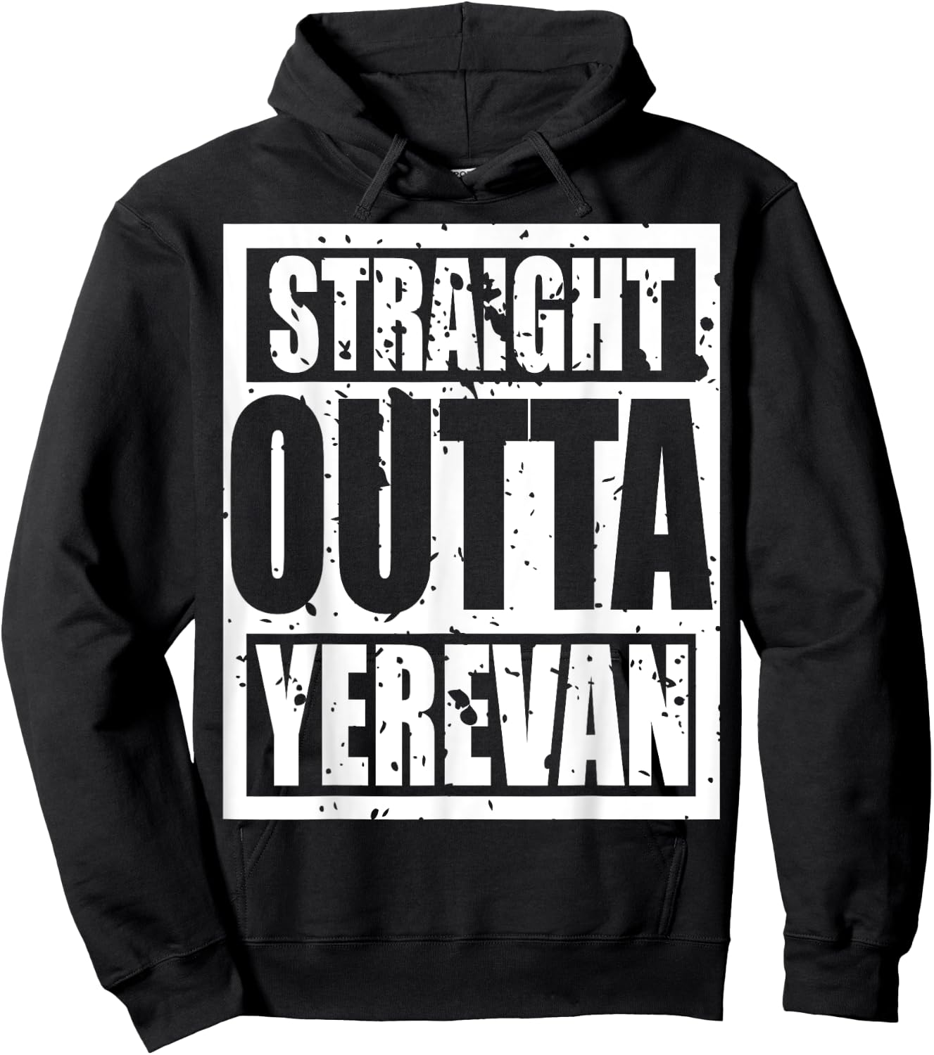 Straight Outta Yerevan Hoodie - Hoodie | Black