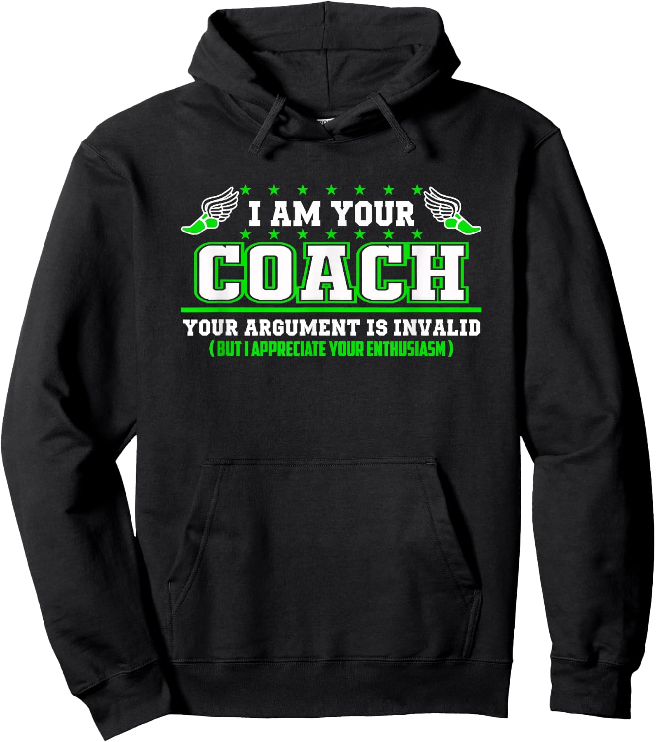 Funny Track and Field Coach Shirt | Coaching Staff Hoodie - Hoodie | Black