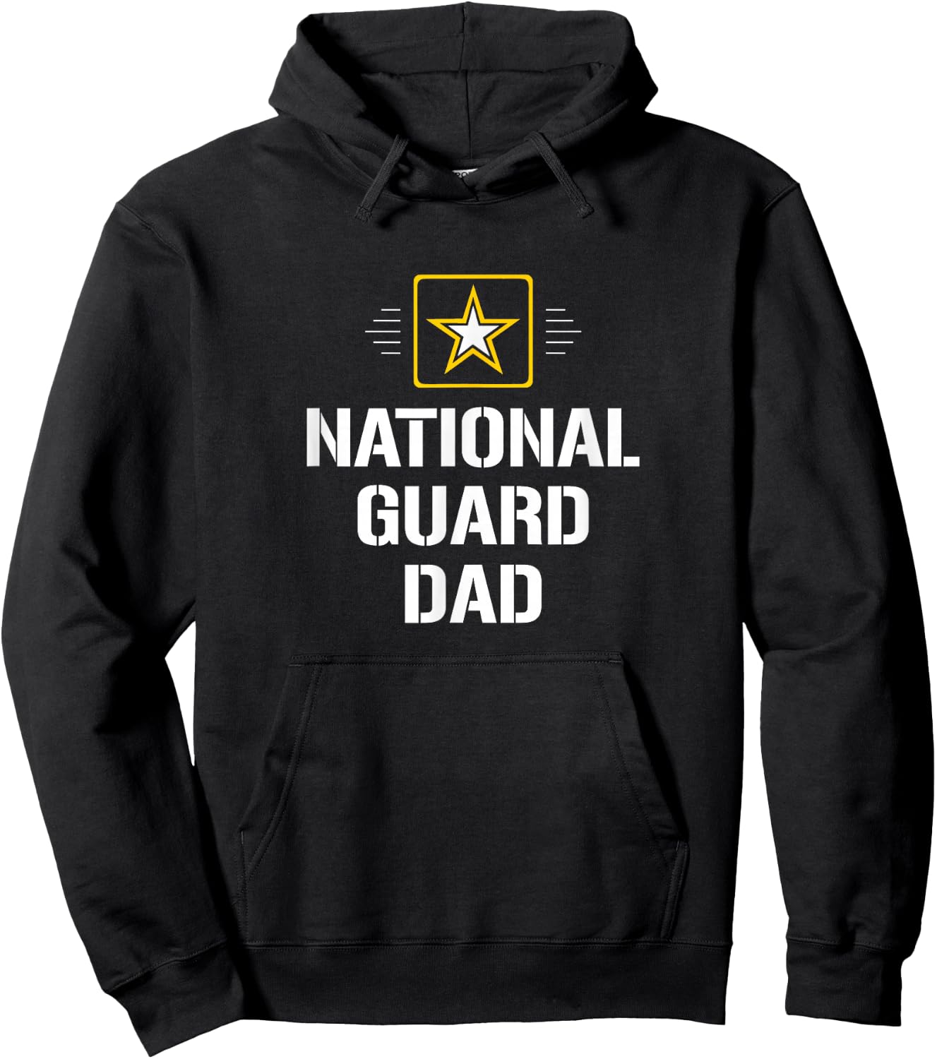 National Guard Dad Hoodie - Hoodie | Black