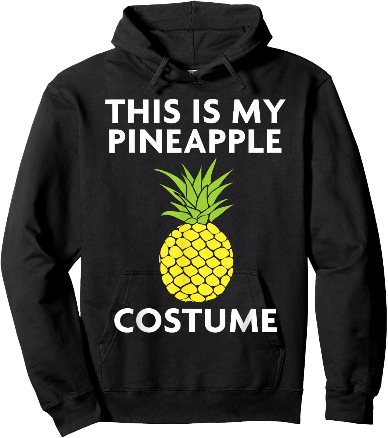 This Is My Pineapple Costume Shirt for Halloween Hoodie - Hoodie | Black