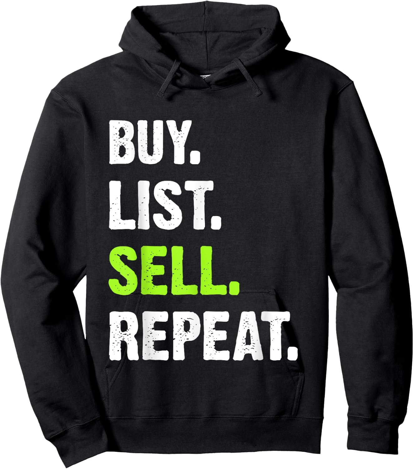 Reseller Buy List Sell Repeat Hoodie - Hoodie | Black
