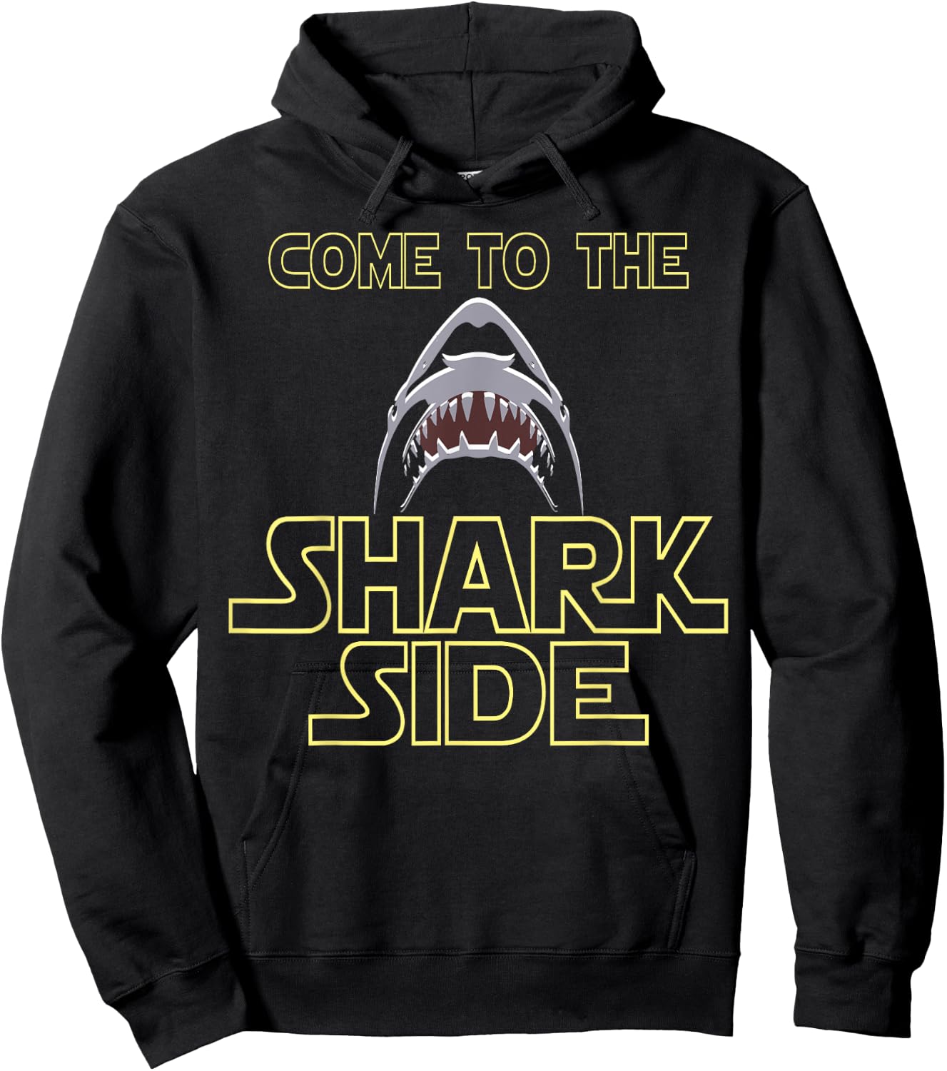 Great White Shark Shirt For Shark Lovers Hoodie - Hoodie | Black