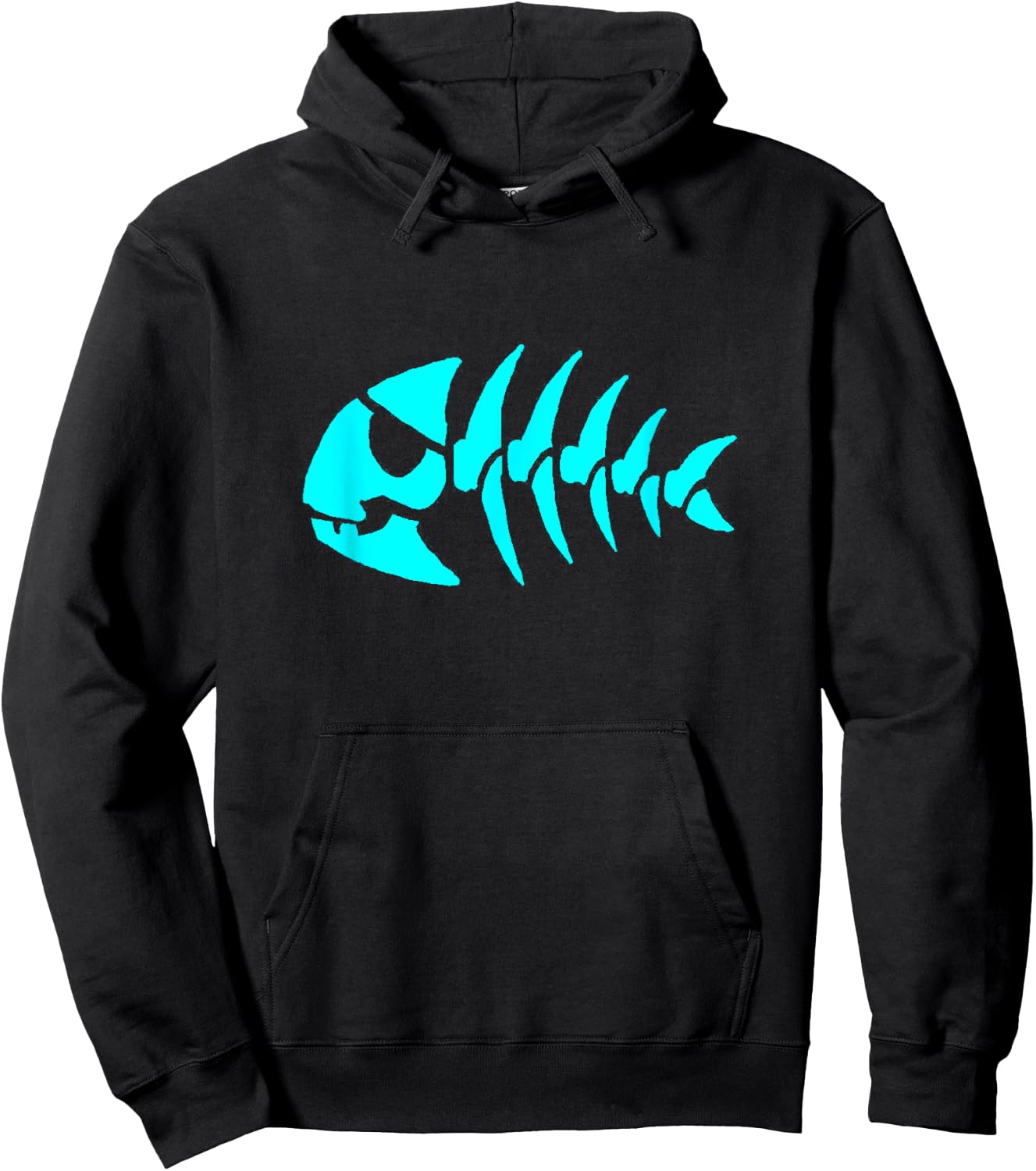 Pastafarian Jolly Pirate Fish Shirt FSM Hoodie - Hoodie | Black