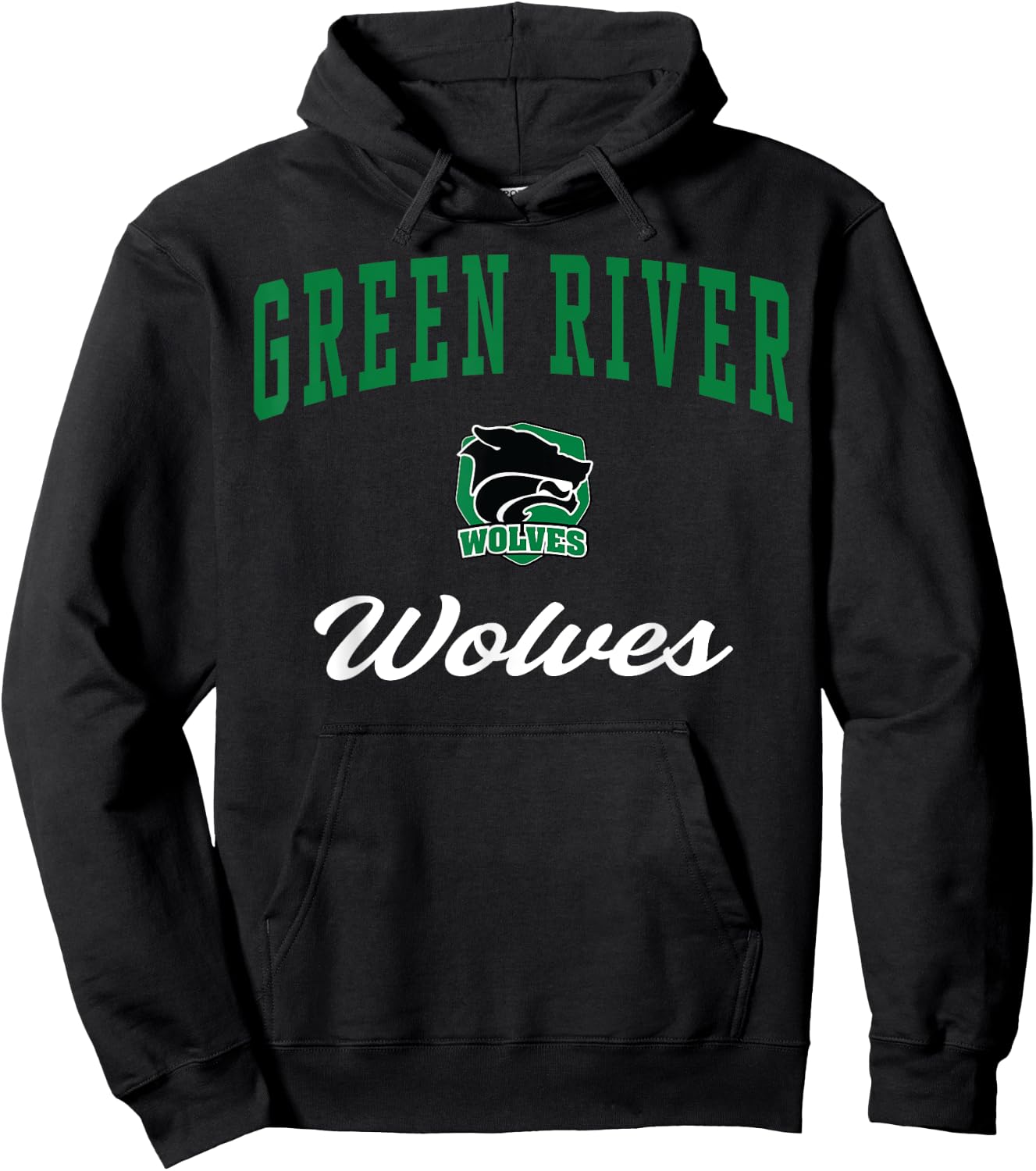 Green River High School Wolves C3 Hoodie - Hoodie | Black