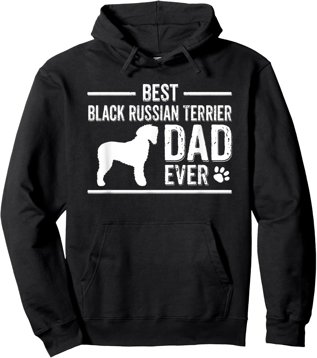 Black Russian Terrier Hoodie - Hoodie | Black