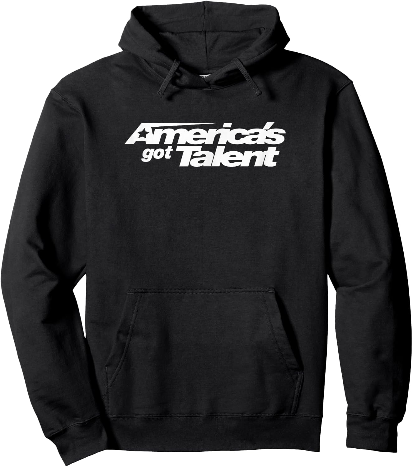 America's Got Talent AGT Classic White Logo Hoodie - Hoodie | Black