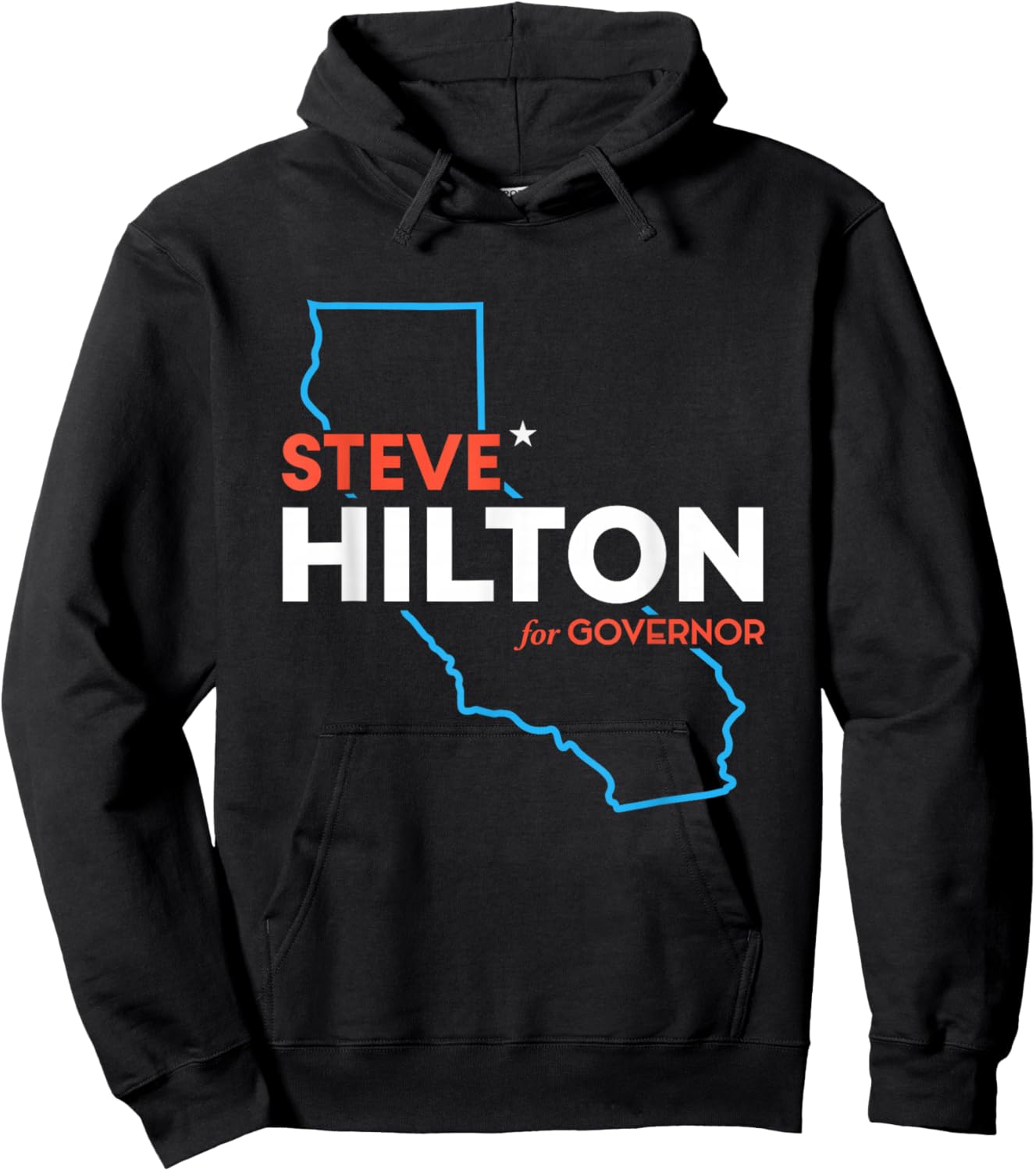 Steve Hilton for California Governor 2026 Republican CA Hoodie - Hoodie | Black