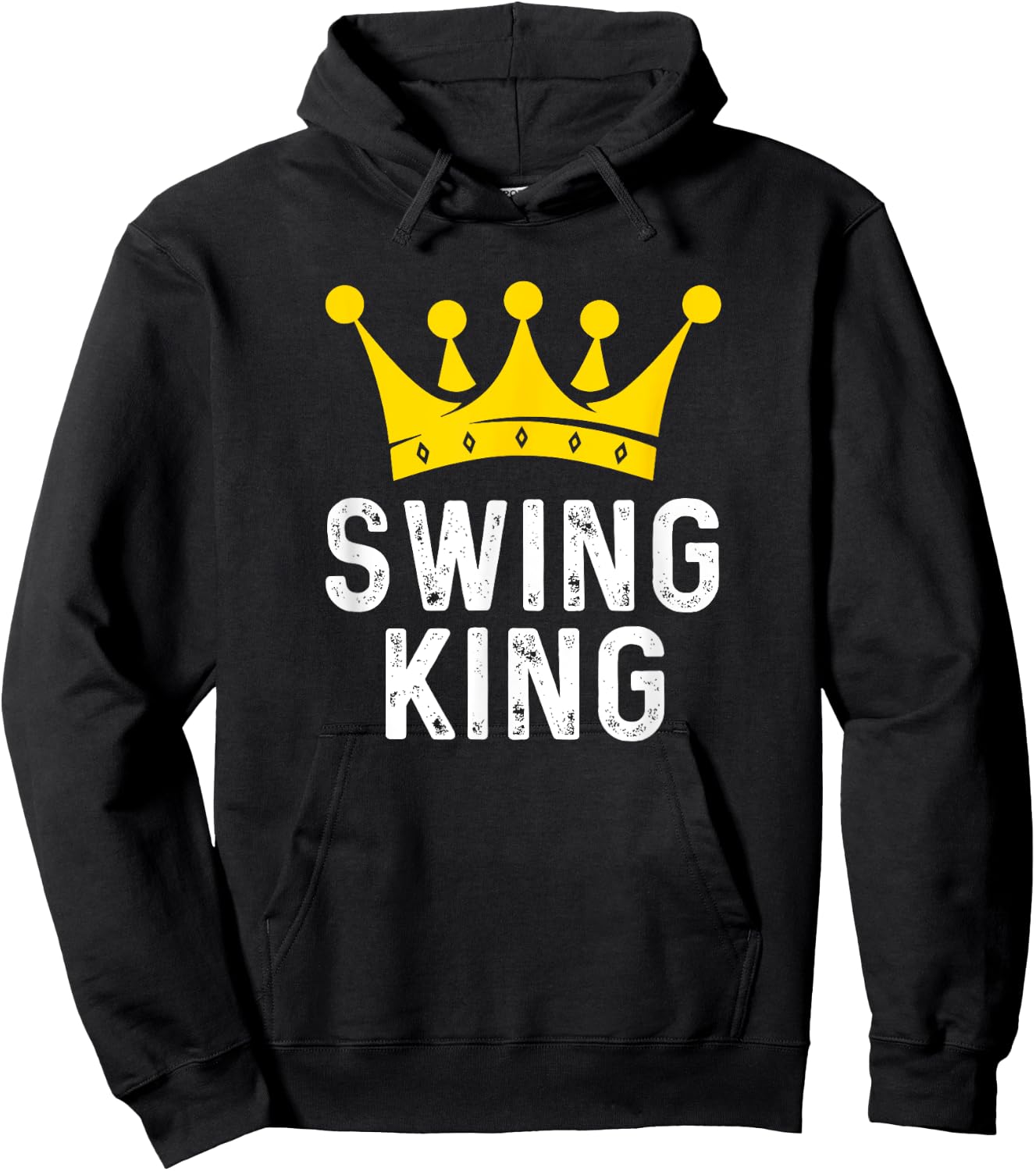 Swing King - Swing Dancer Dancing Gift Ballroom Dancer Hoodie - Hoodie | Black