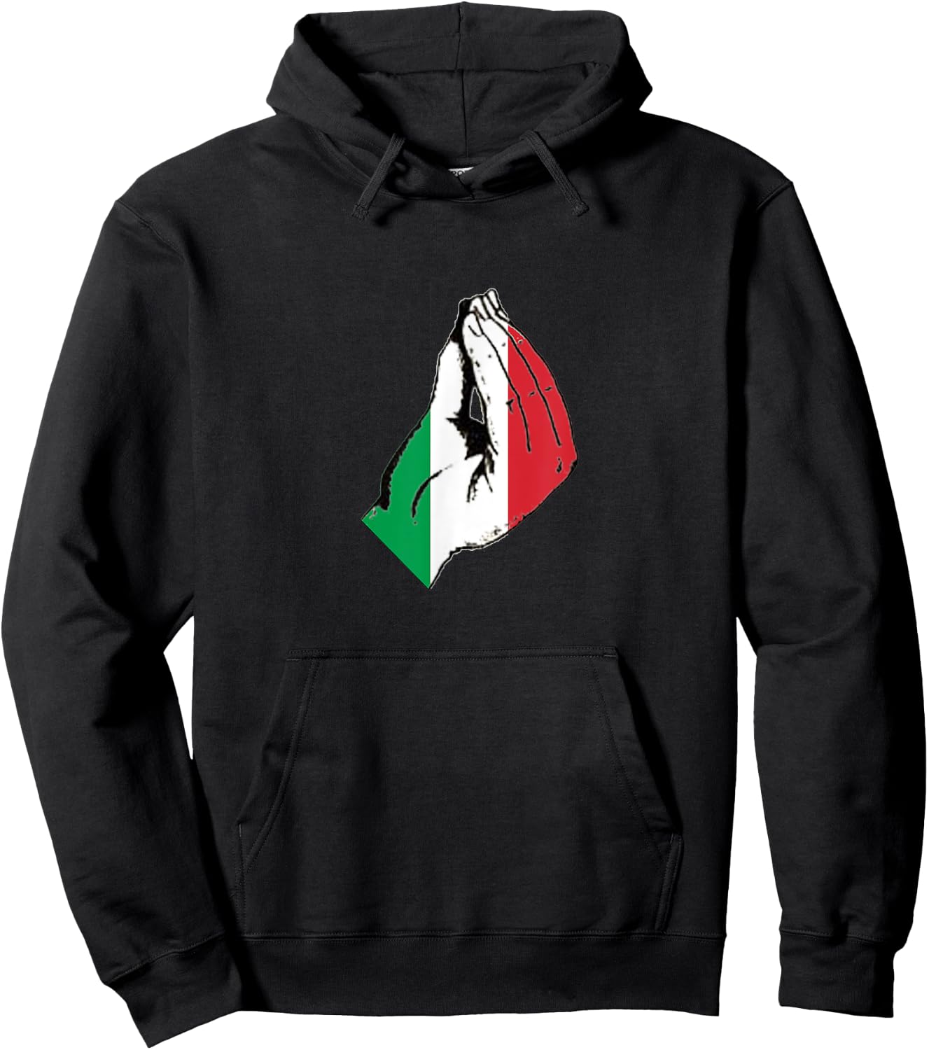 How Italian's Do Things Funny Novelty Italy Meme Hoodie - Hoodie | Black
