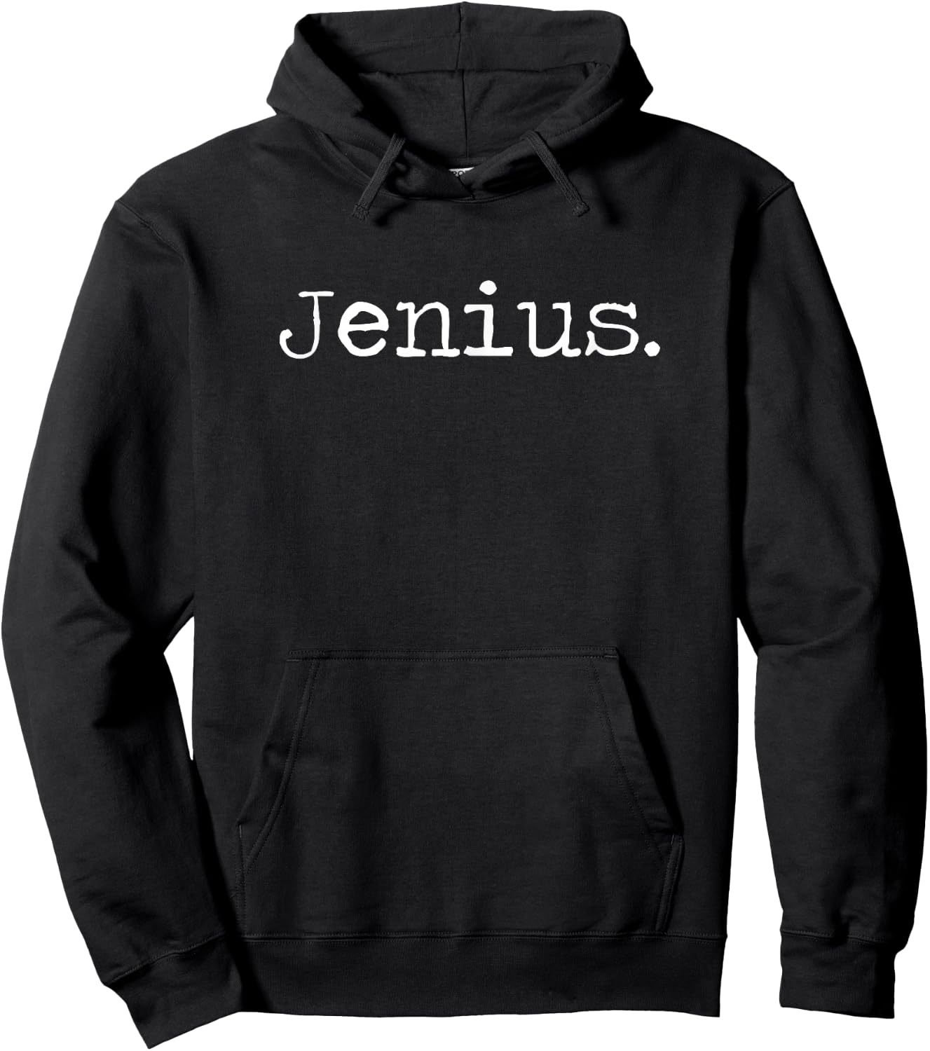 Jenius - Funny Hoodie - Hoodie | Black