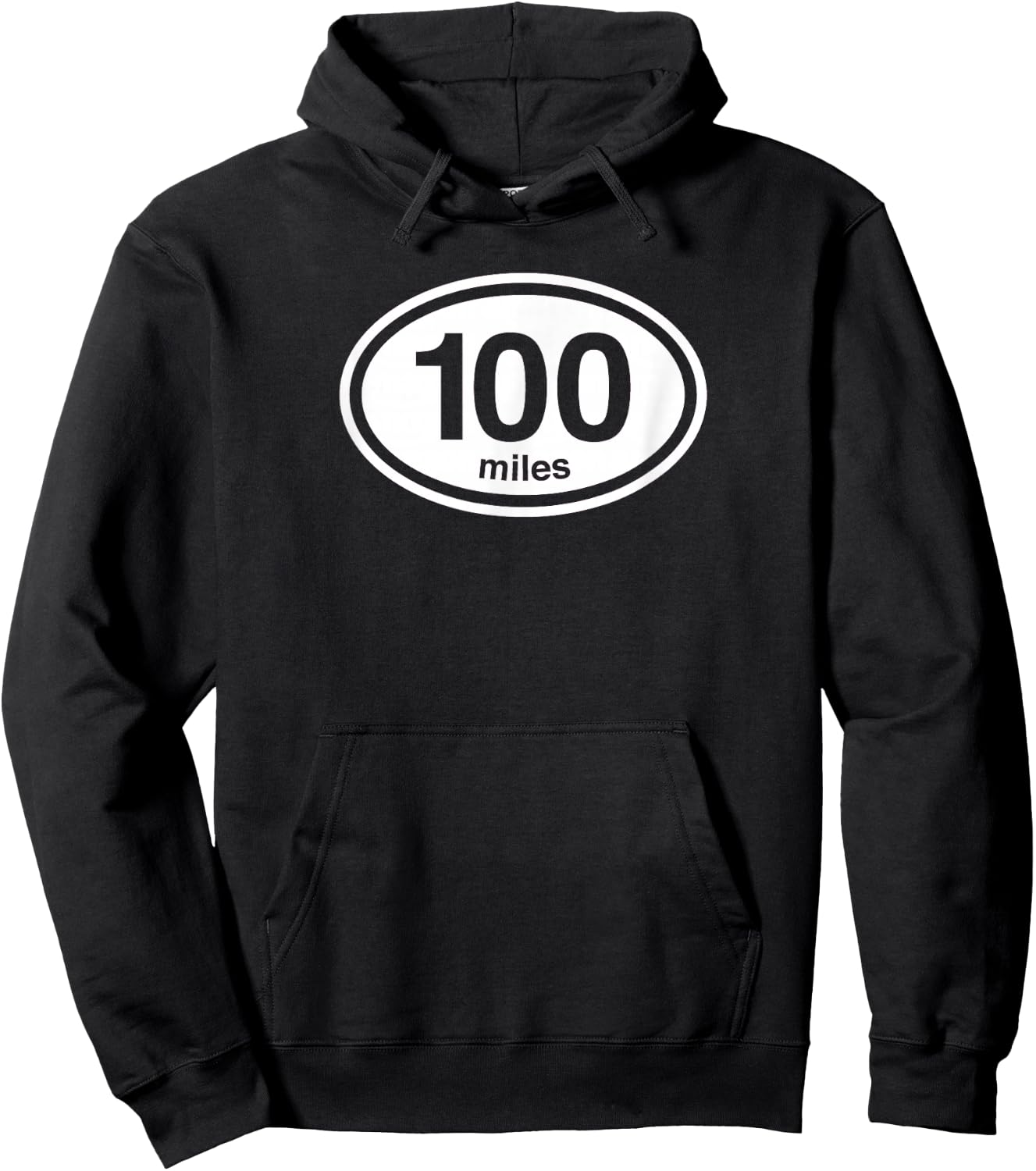 100 Miles Hoodie - Hoodie | Black