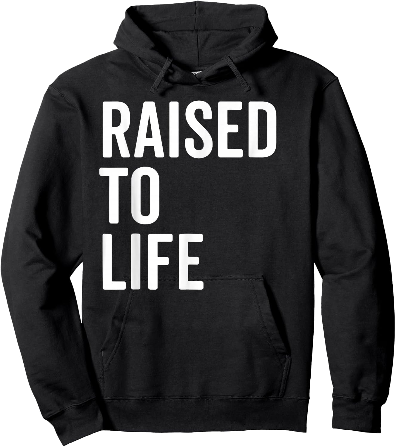 Raised To Life Shirt Christian Baptism New Believer Gift Hoodie - Hoodie | Black