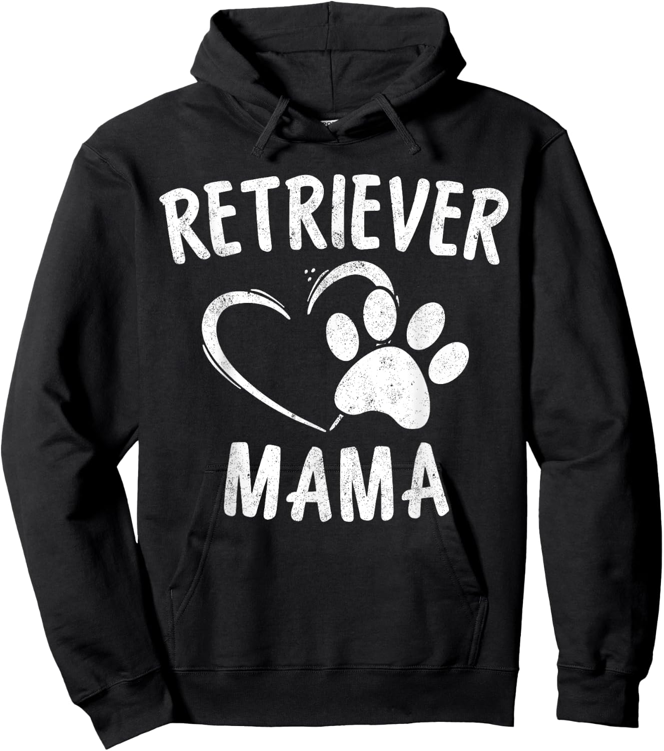 Retriever Mama Gift Black Golden Dog Mom Apparel Retrieving Hoodie - Hoodie | Black
