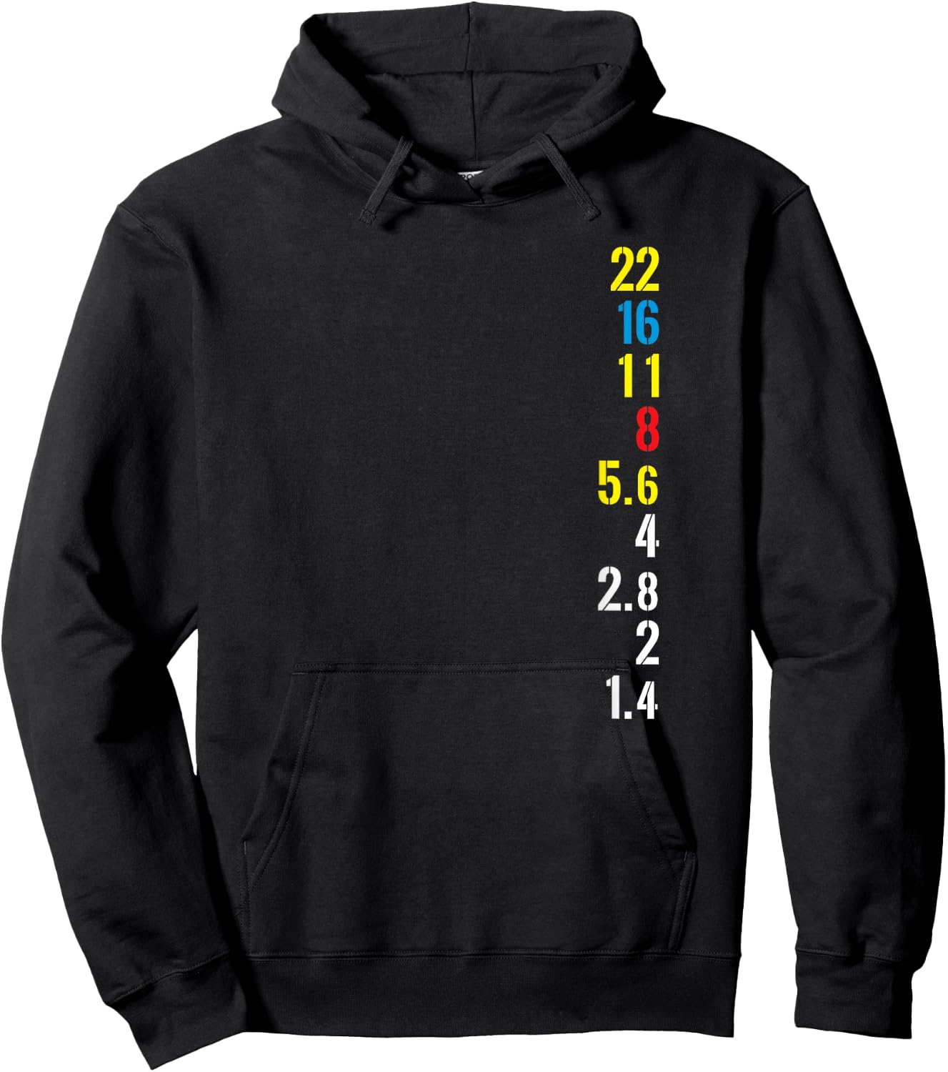 Photographer Aperture Mastery Hoodie - Hoodie | Black