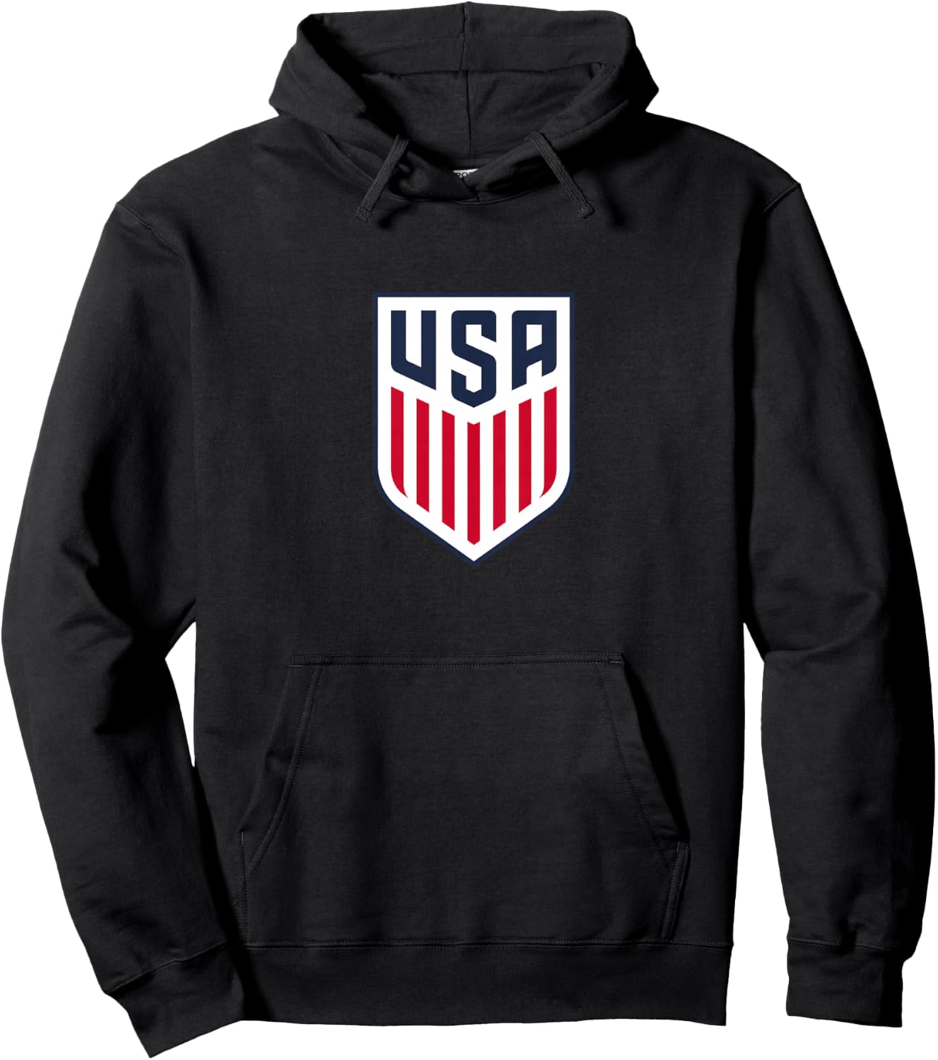 Kids Officially Licensed US Men's National Team USMNT Gear, Crest Hoodie - Hoodie | Black