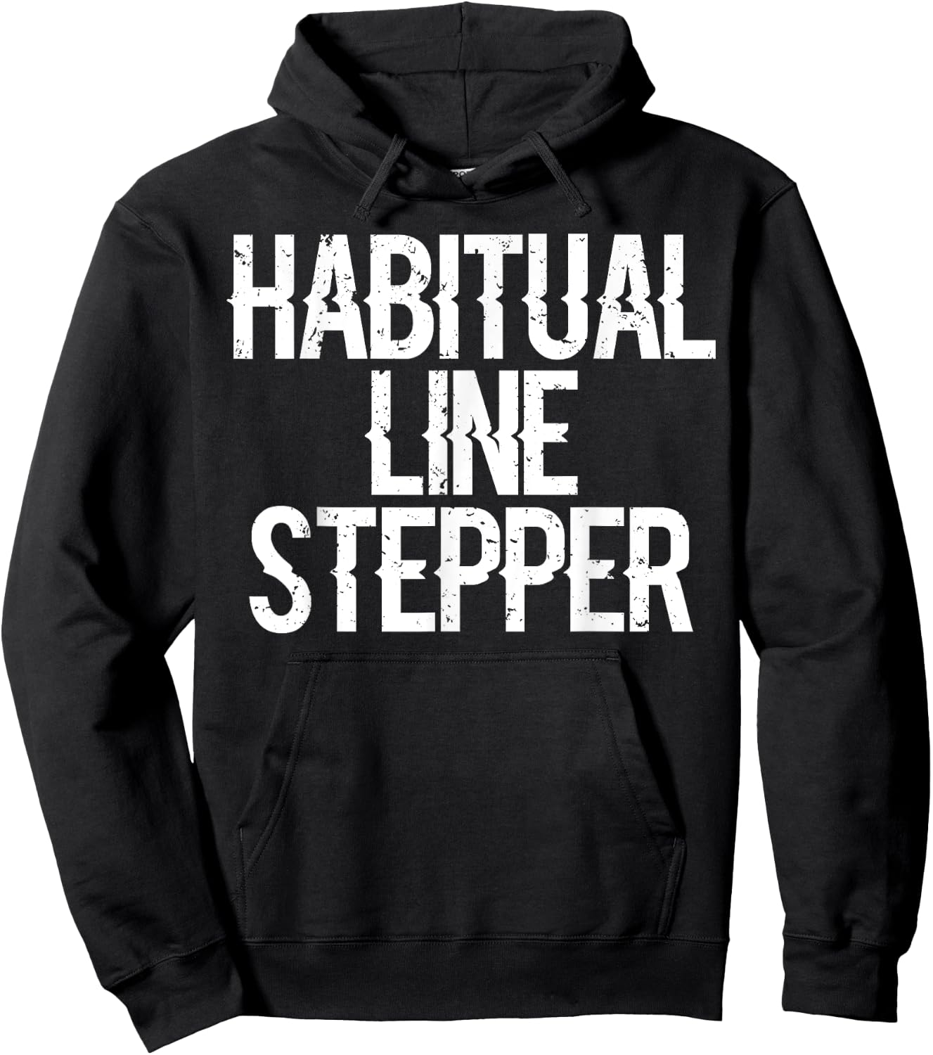 Habitual Line Stepper Hoodie - Hoodie | Black