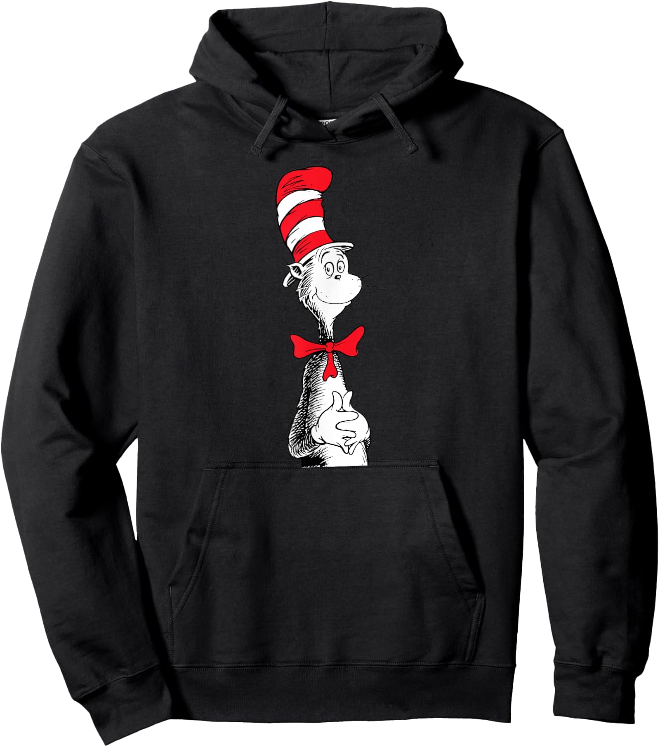 Dr. Seuss The Cat in the Hat Hoodie - Hoodie | Black