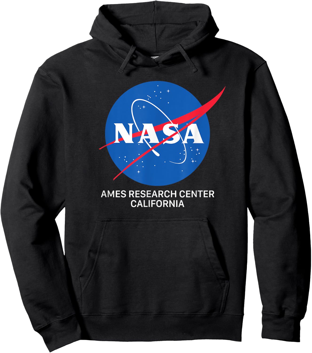 NASA Space Shirt - Ames Research Center Hoodie - Hoodie | Black