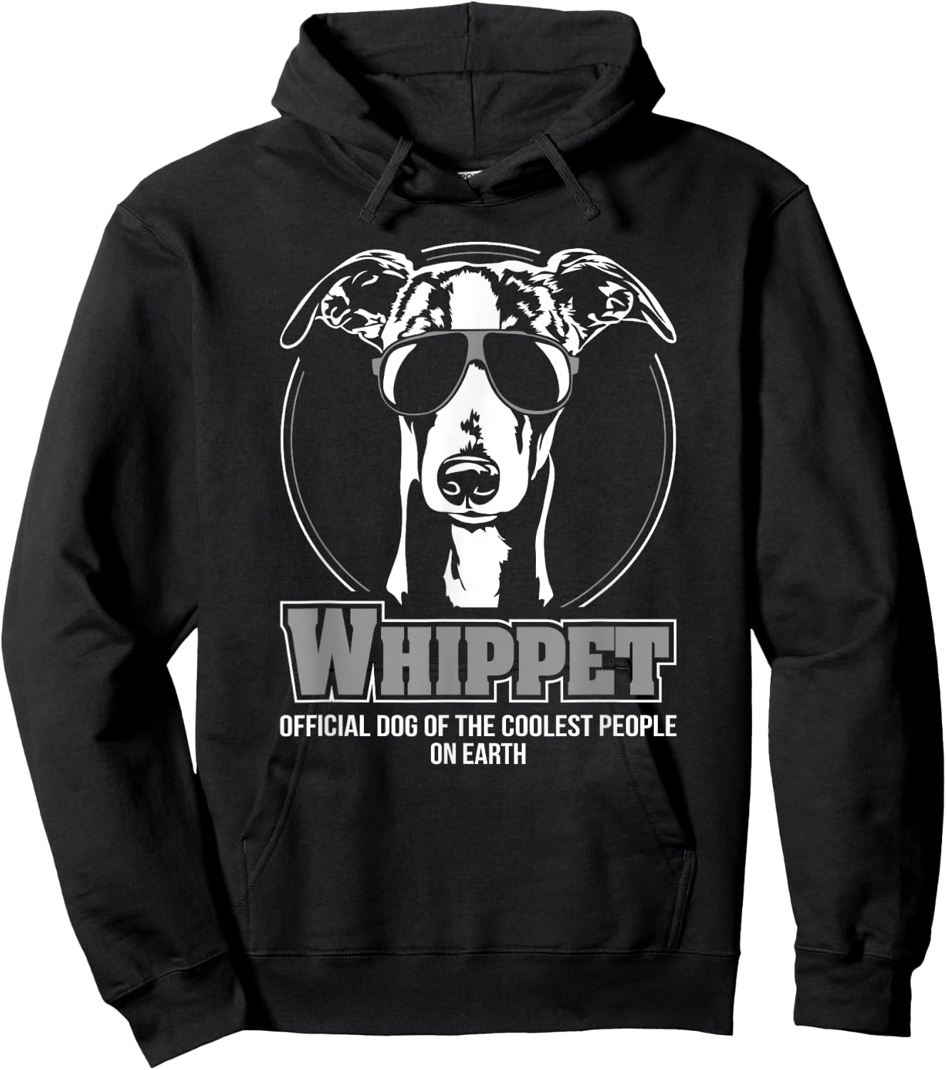 Funny Cool Whippet dog gift Shirt Hund Hoodie - Hoodie | Black