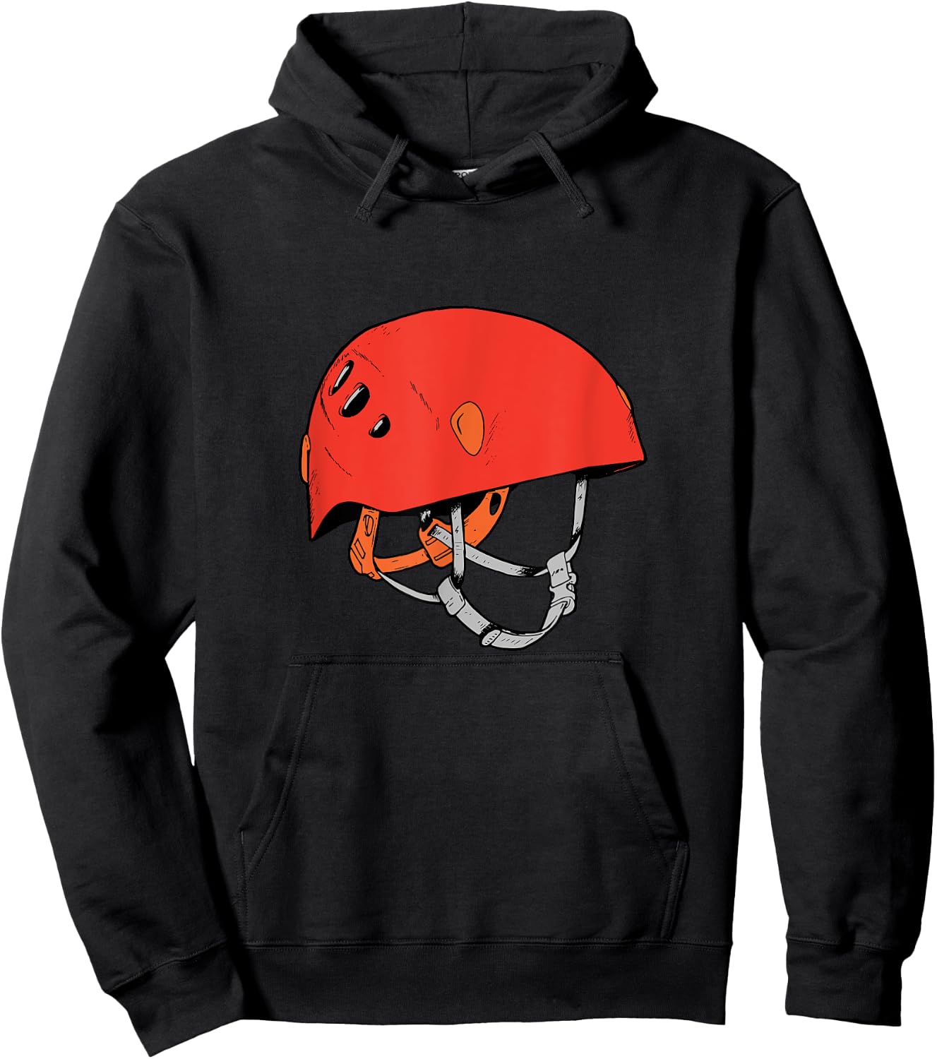 Helmet Petzl climbing bouldering belay Hoodie - Hoodie | Black
