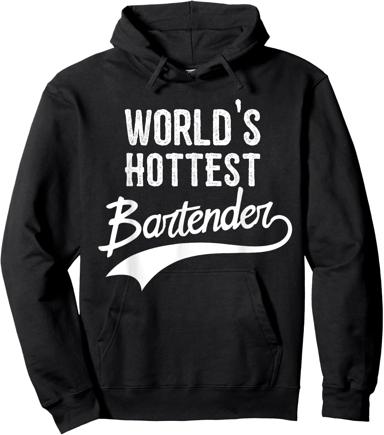 World's Hottest Bartender Funny Bartender Gift Hoodie - Hoodie | Black