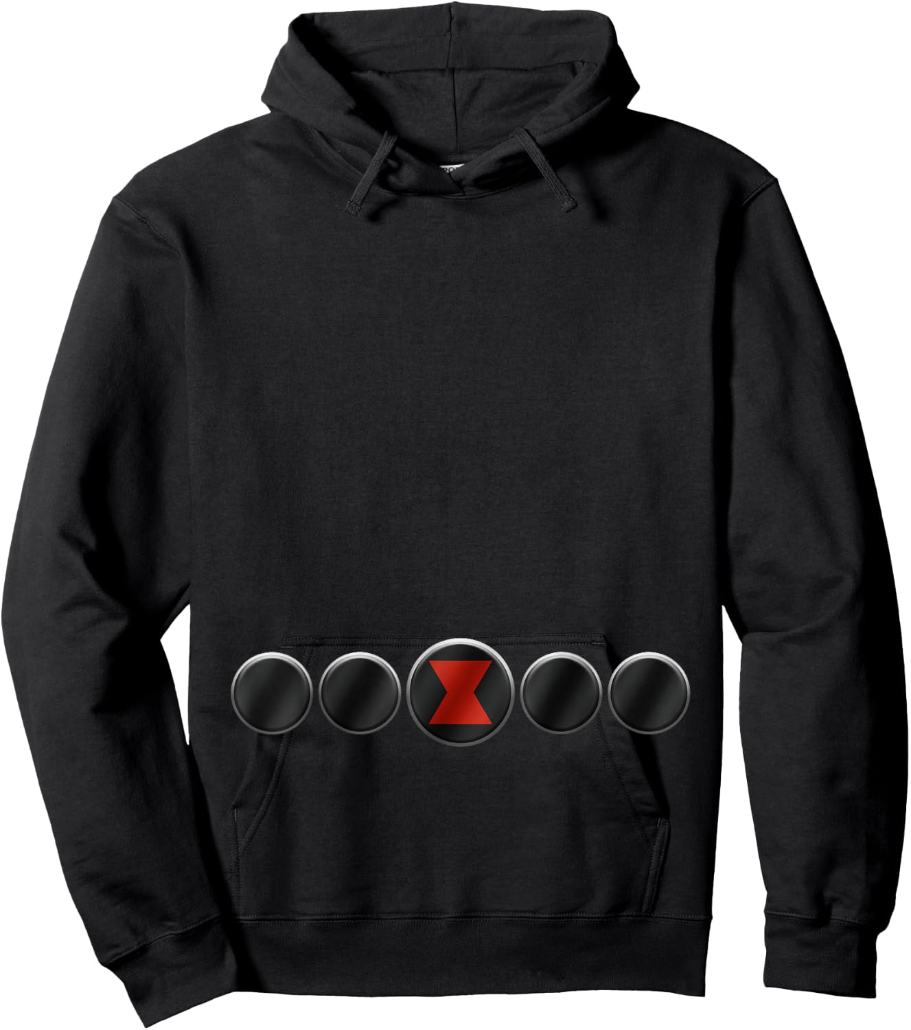 Marvel Black Widow Natasha Romanoff Belt Costume Hoodie - Hoodie | Black
