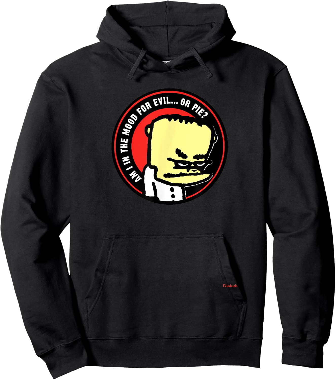 Dr. Strangegutt's Evil or Pie for dessert lovers Hoodie - Hoodie | Black