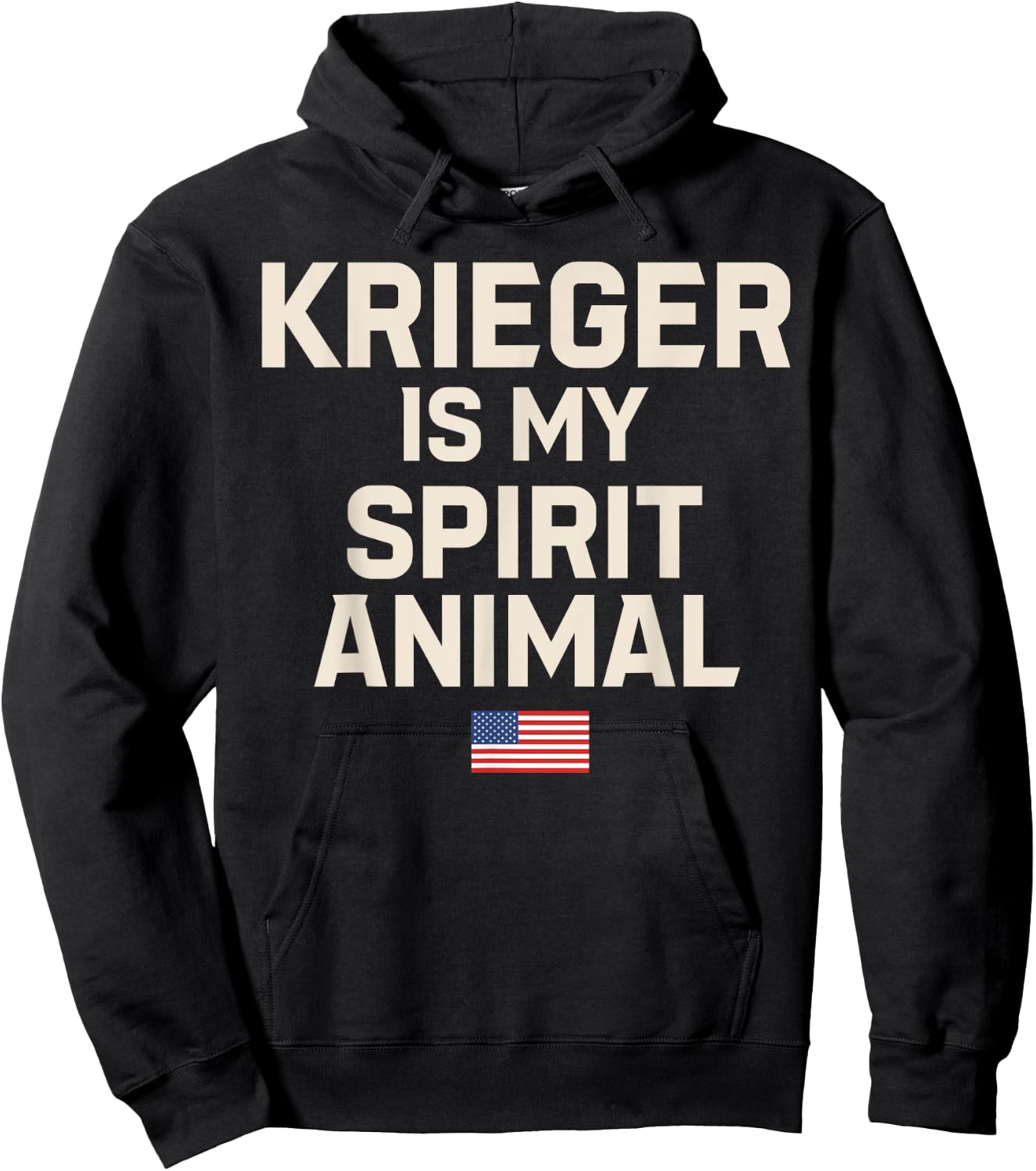 Krieger Is My Spirit Animal Shirt Hoodie - Hoodie | Black