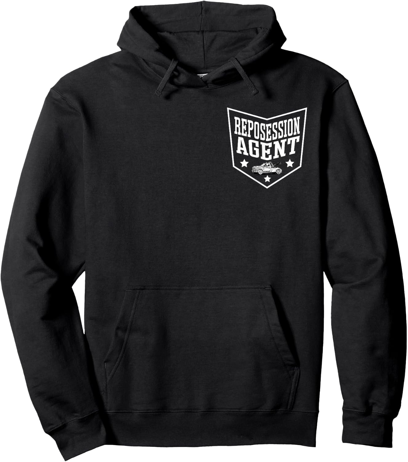 Repossession Man Asset Recovery Agent Funny Repo Agent Hoodie - Hoodie | Black