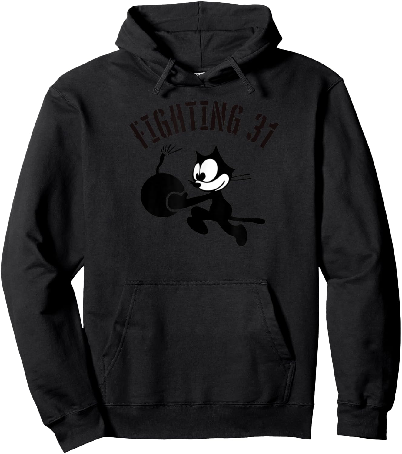 WW2 VFA-31 Tomcatters Squadron Gift Patch Hoodie - Hoodie | Black