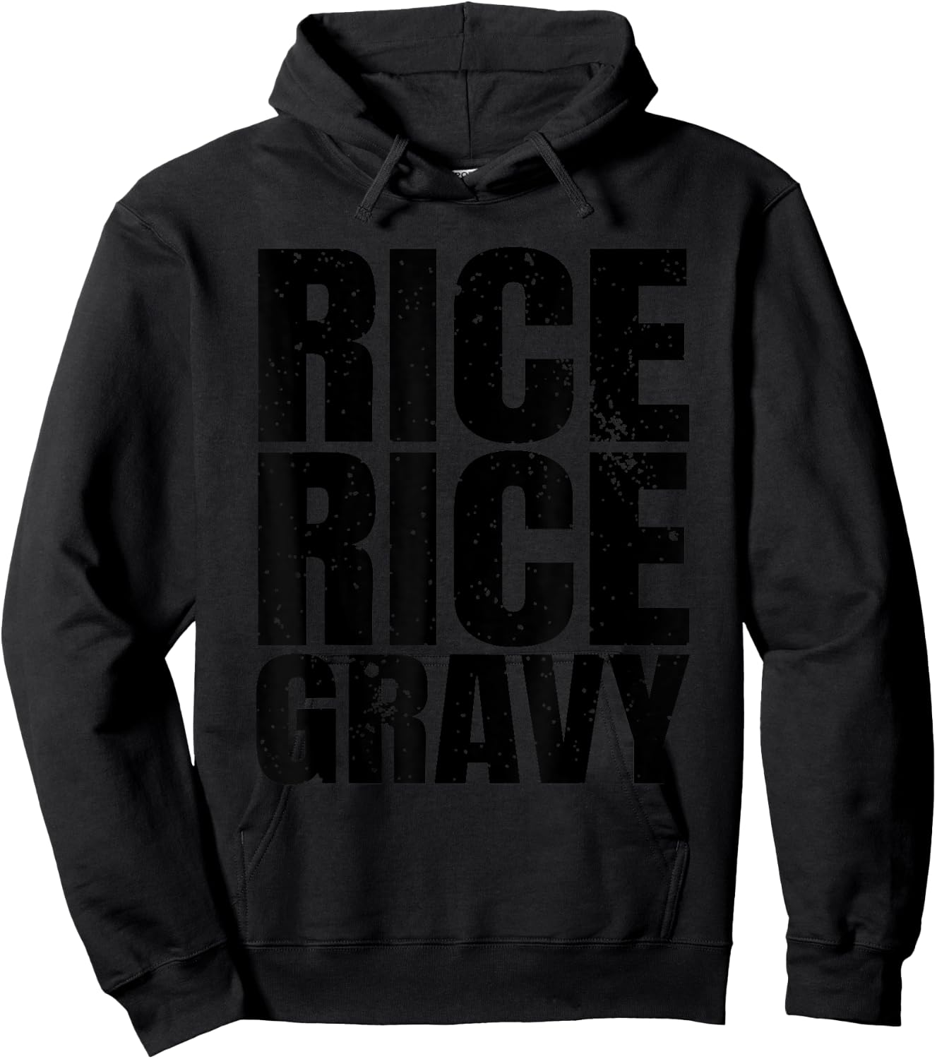 Rice Rice Gravy Shirt Thanksgiving Dinner Turkey Day Gift Hoodie - Hoodie | Black