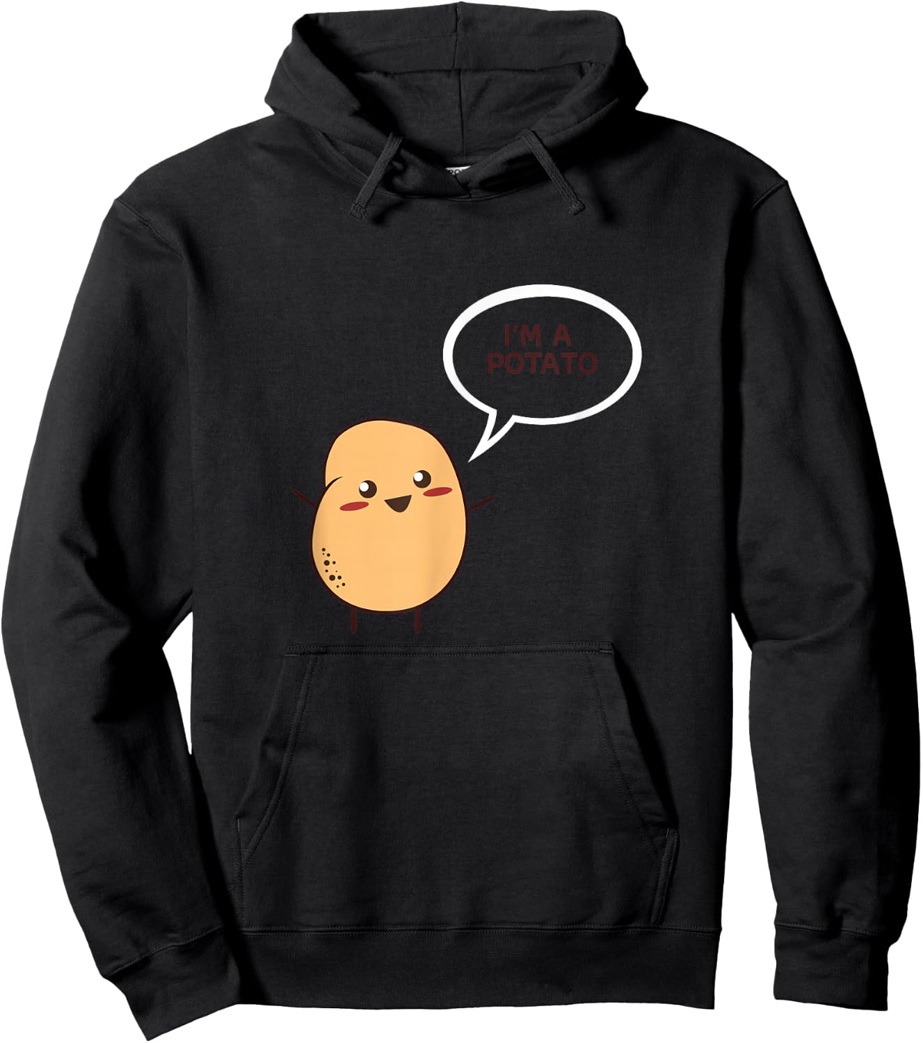 I'm A Potato Hoodie - Hoodie | Black