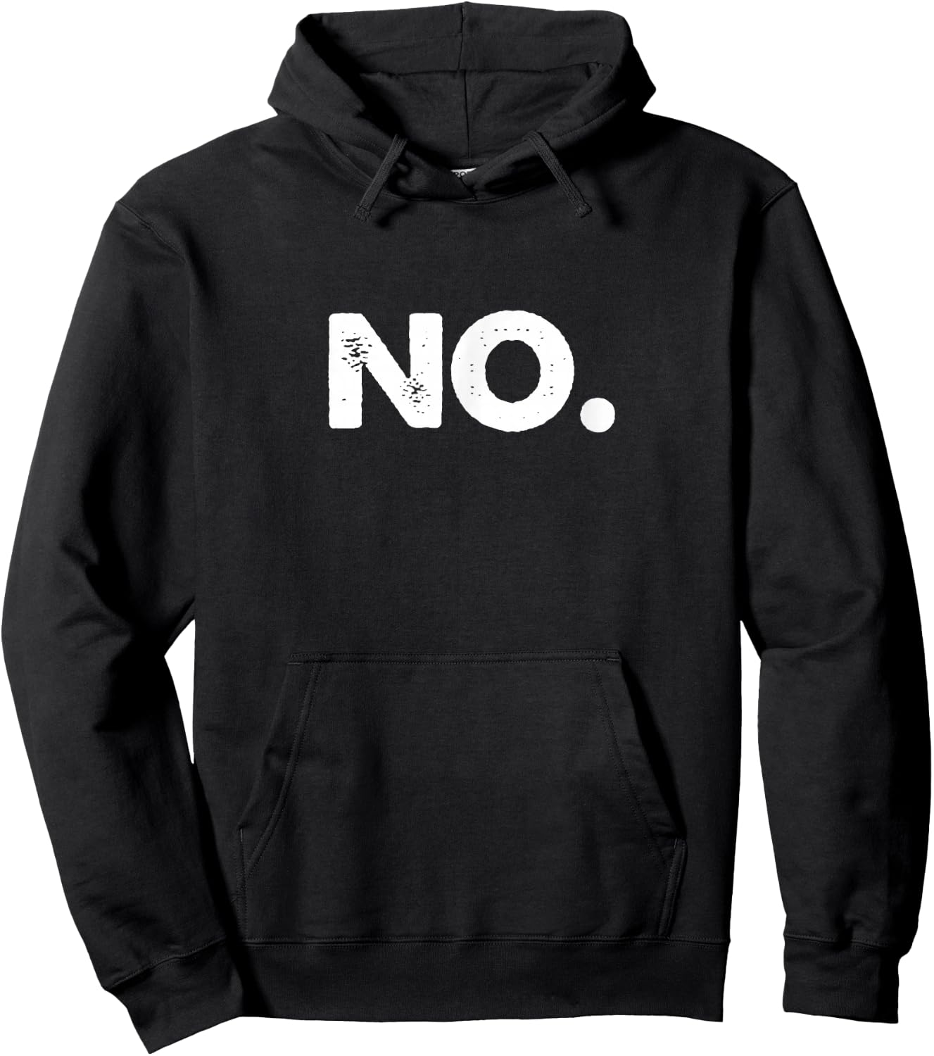 No Shirt Hoodie - Hoodie | Black